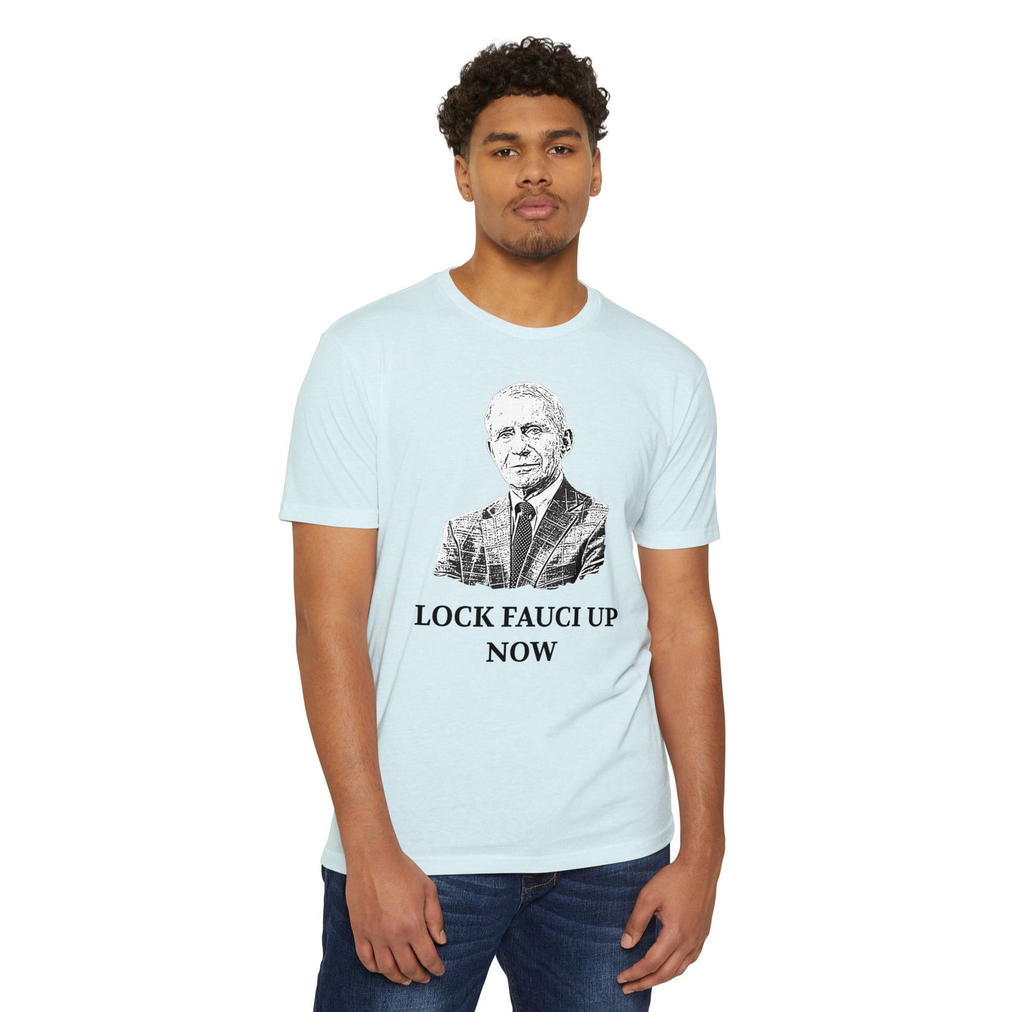 Lock Fauci Up Now Patriotic T-Shirt