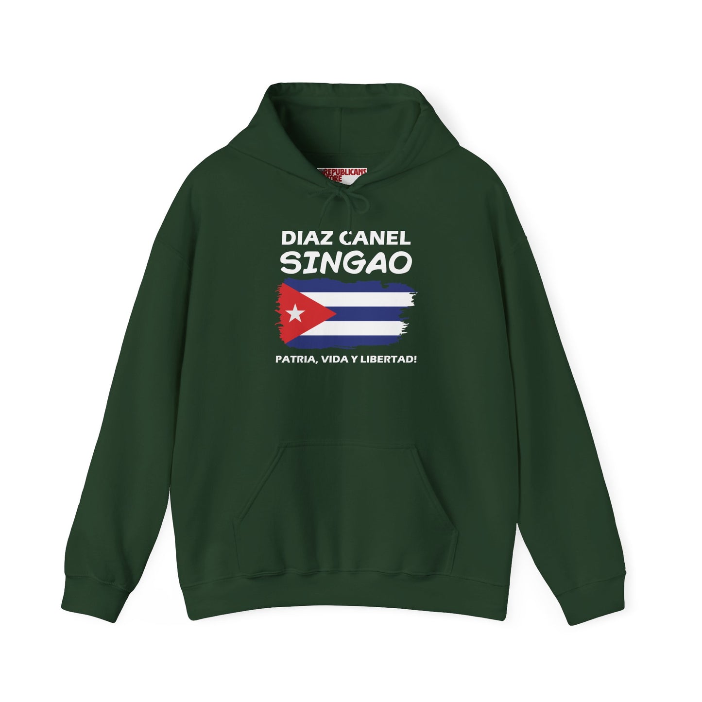 Díaz Canel Singao Patriótico Hoodie