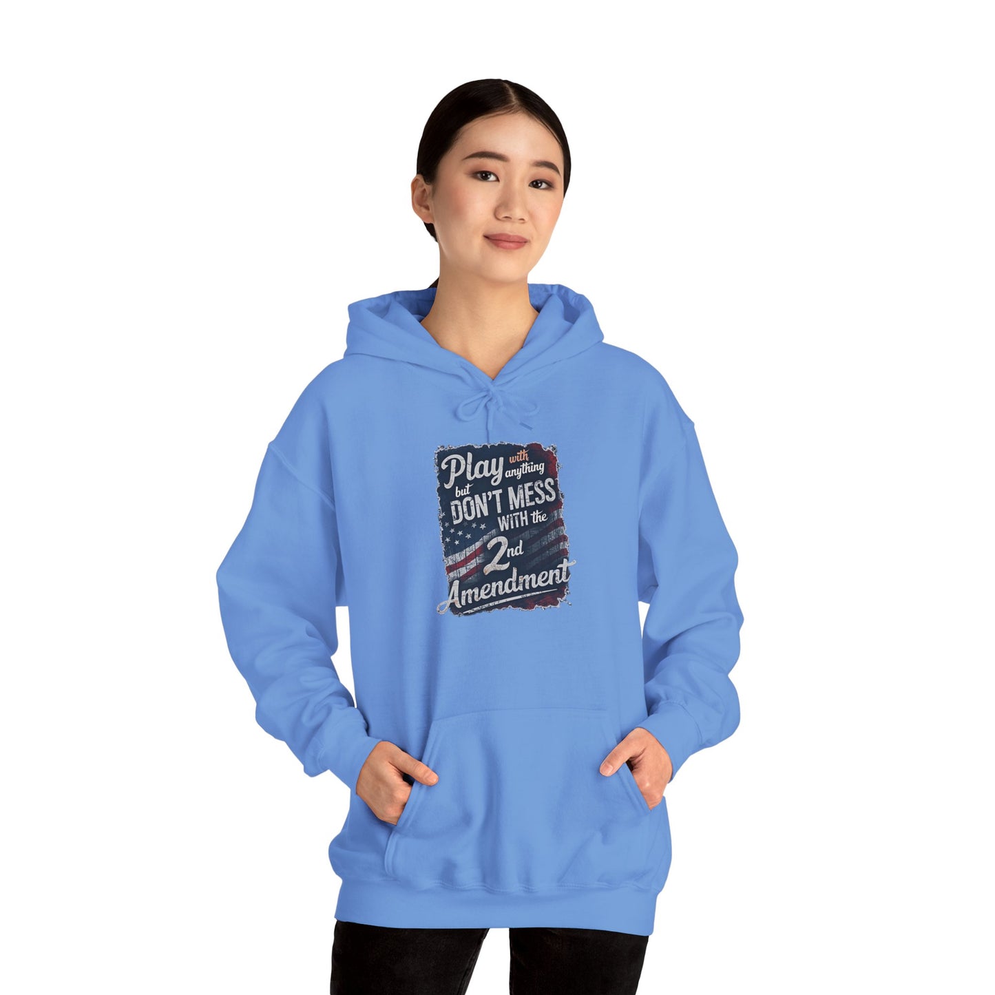 Don't Mess with the 2nd Amendment Patriotic Hoodie