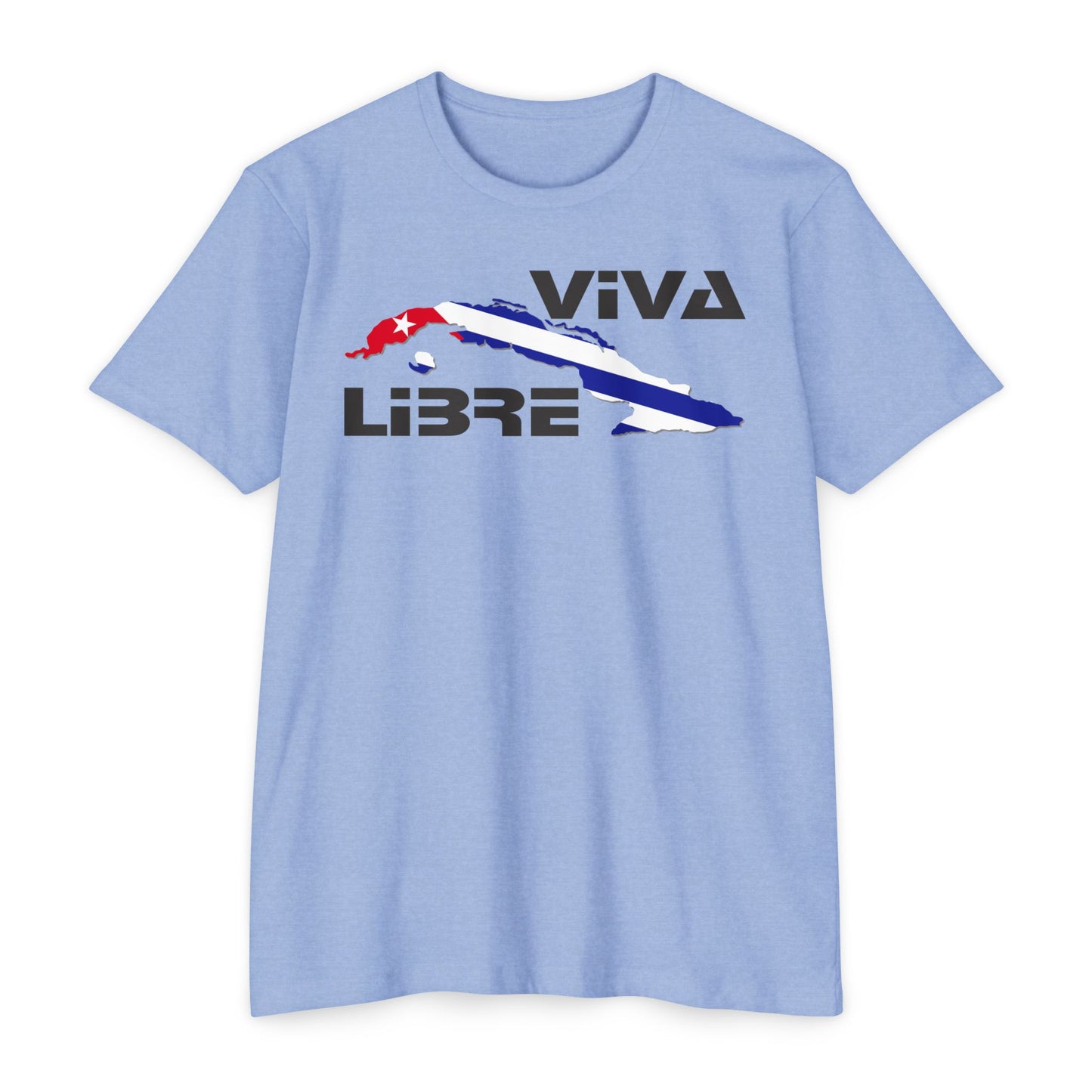 Viva Cuba Libre Patriótica Camiseta