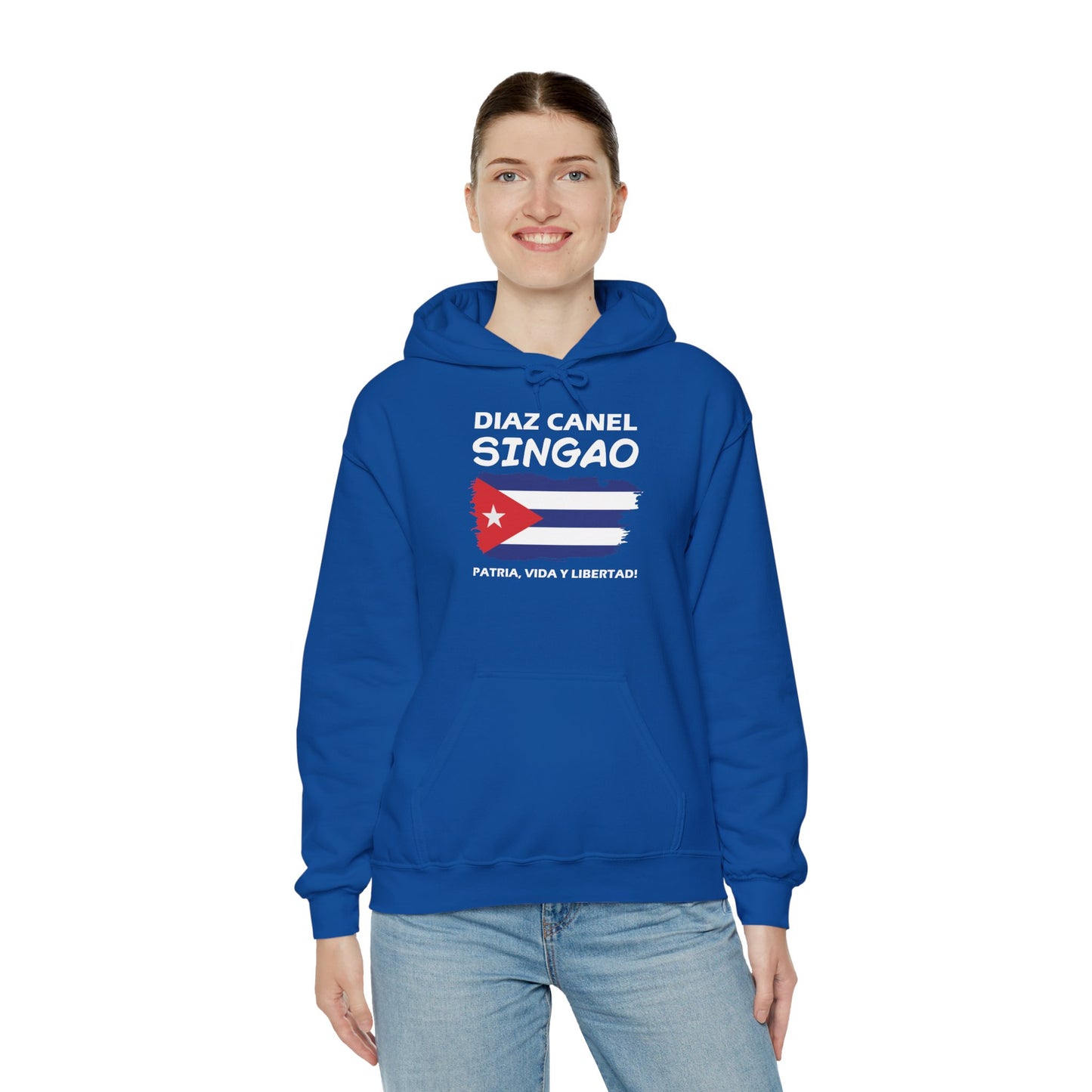 Díaz Canel Singao Patriótico Hoodie