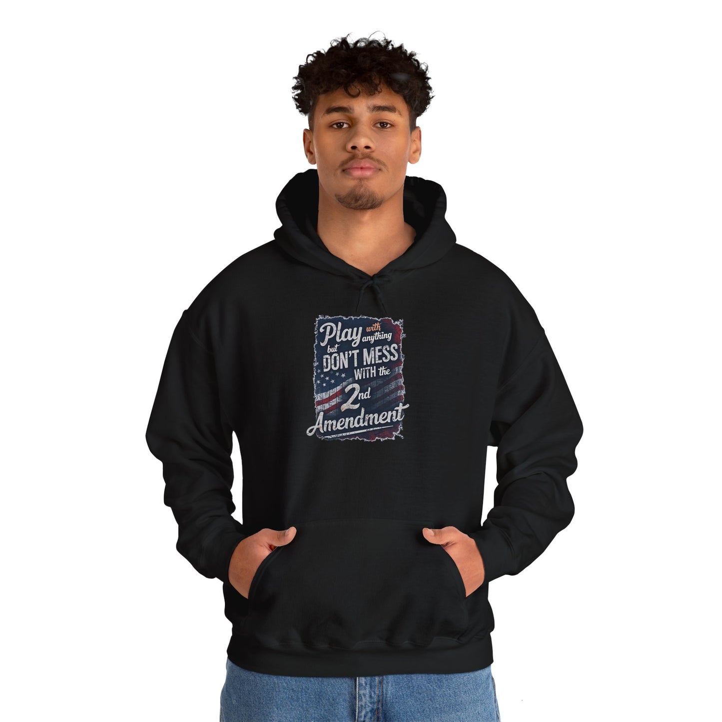 Don't Mess with the 2nd Amendment Patriotic Hoodie