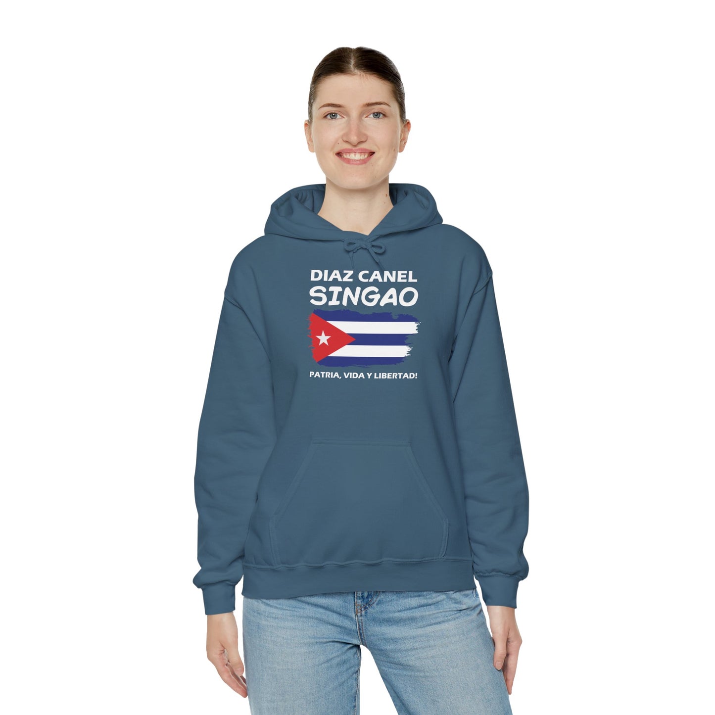 Díaz Canel Singao Patriótico Hoodie
