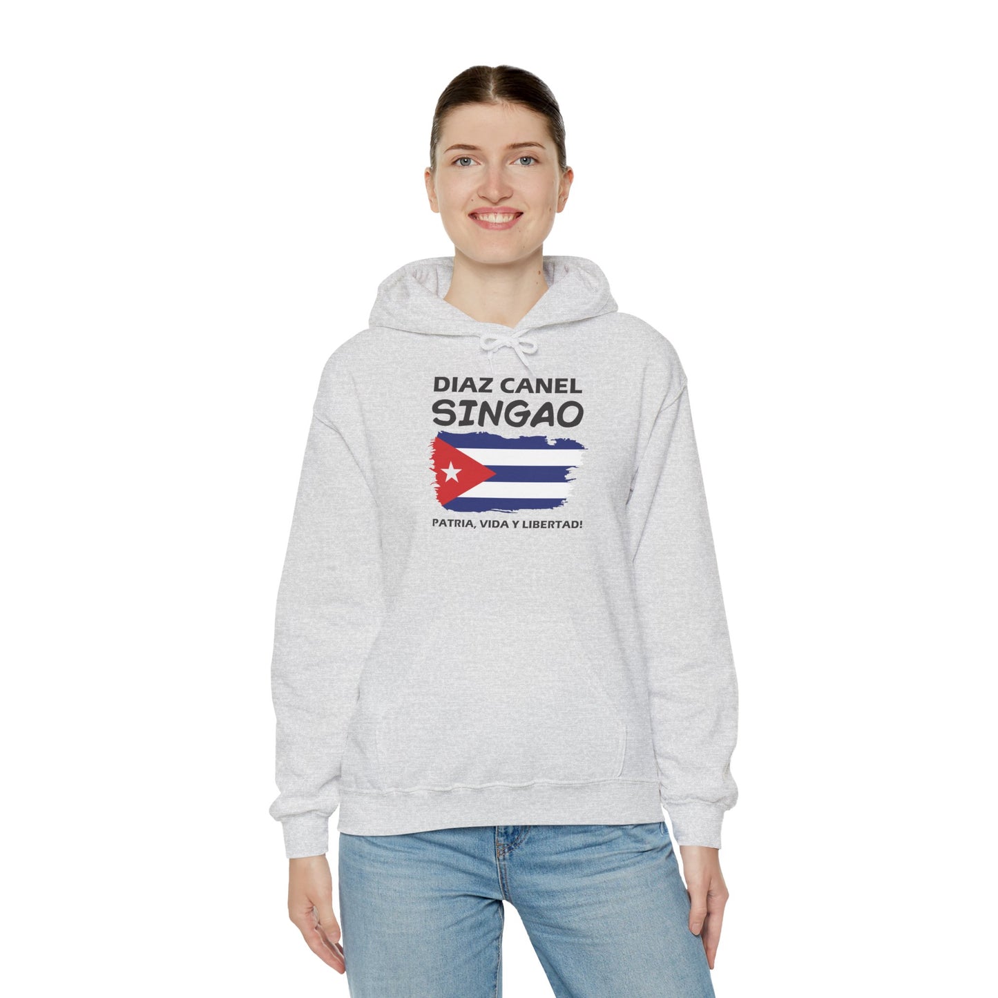 Díaz Canel Singao Patriótico Hoodie