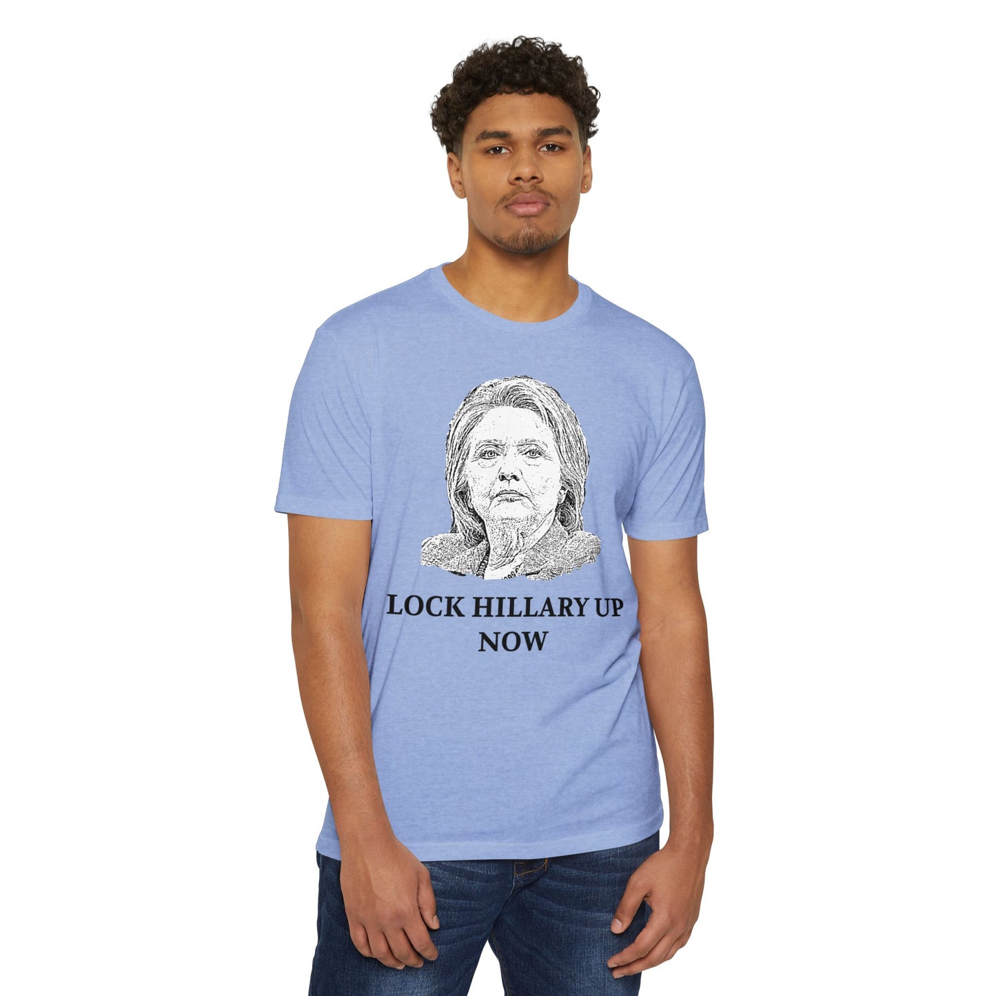 Lock Hillary Up Now Patriotic T-Shirt