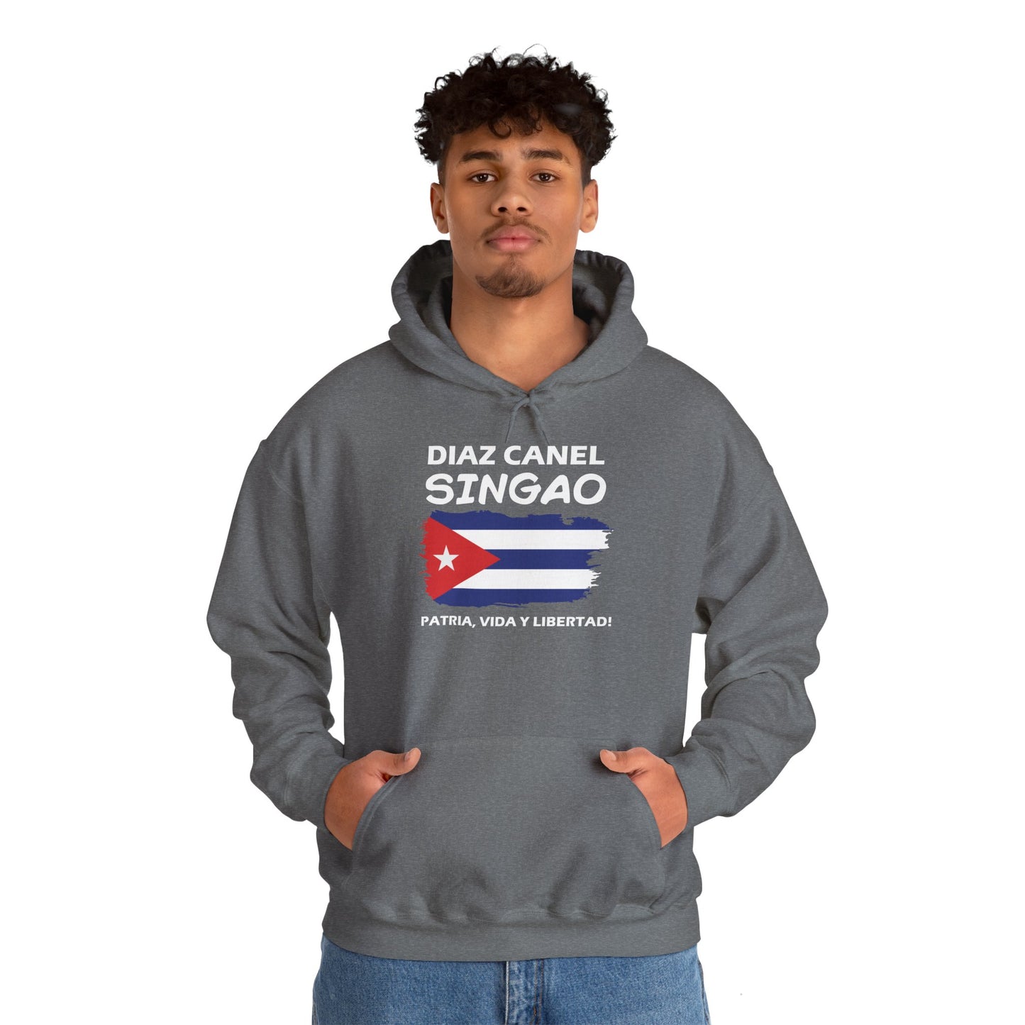 Díaz Canel Singao Patriótico Hoodie