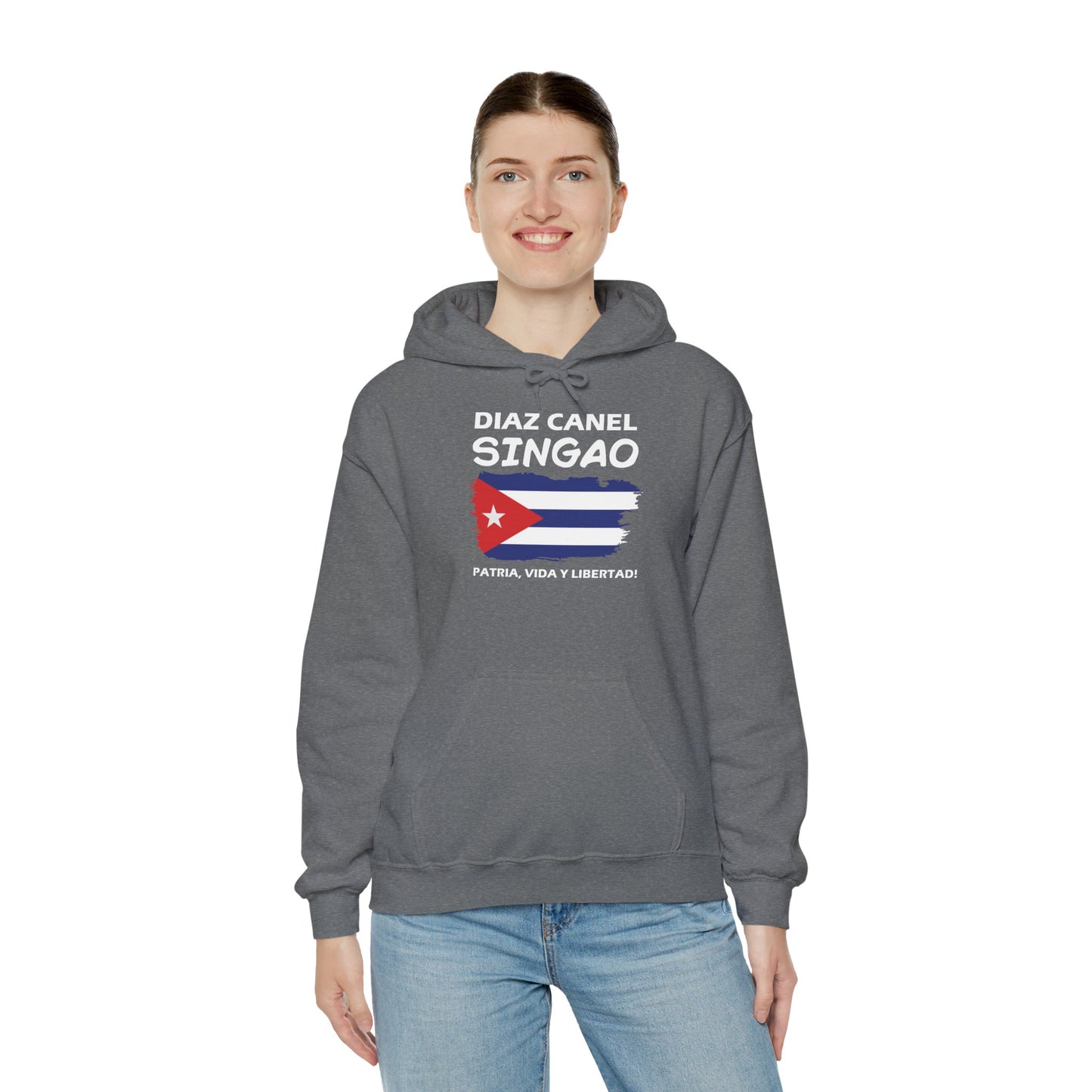Díaz Canel Singao Patriótico Hoodie