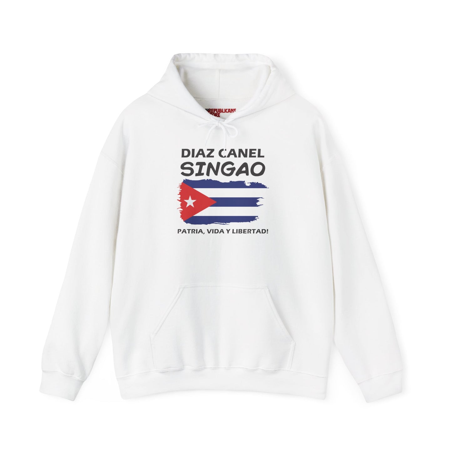 Díaz Canel Singao Patriótico Hoodie