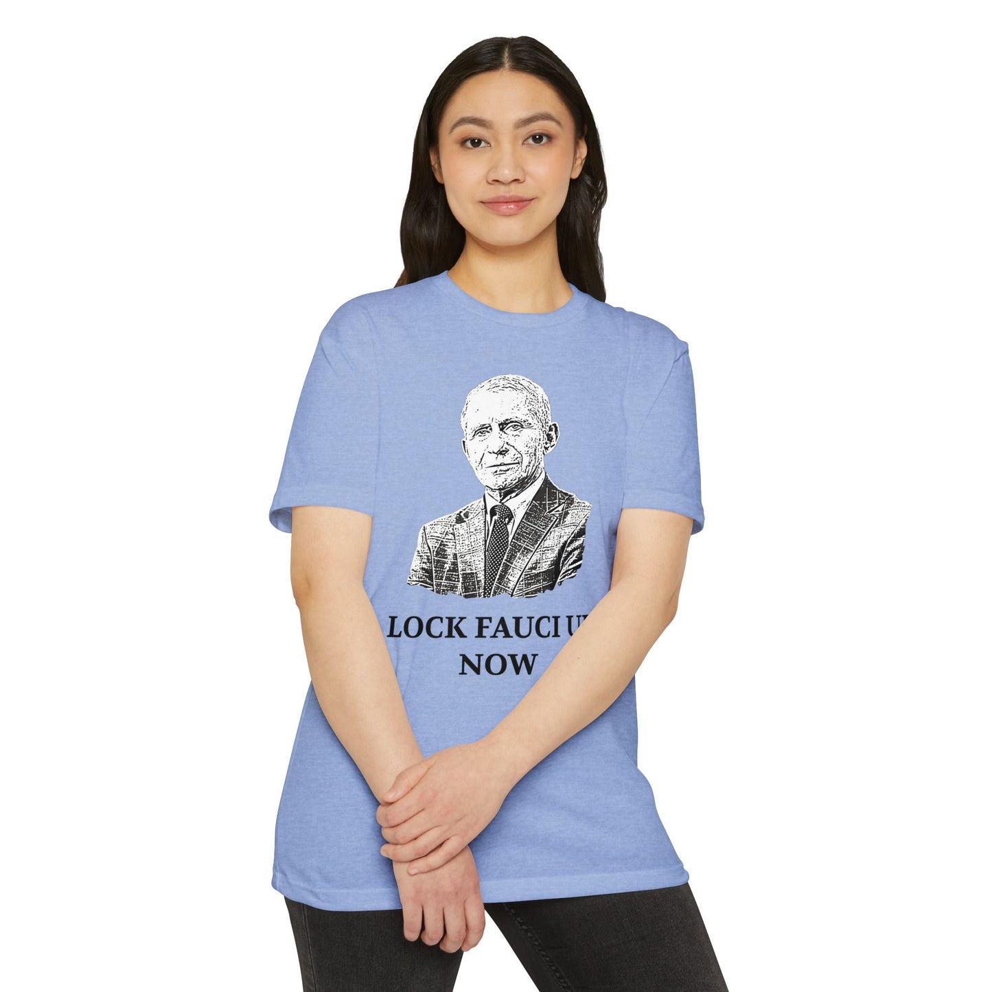Lock Fauci Up Now Patriotic T-Shirt