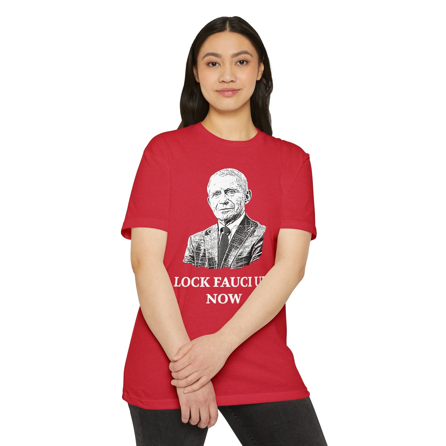 Lock Fauci Up Now Patriotic T-Shirt