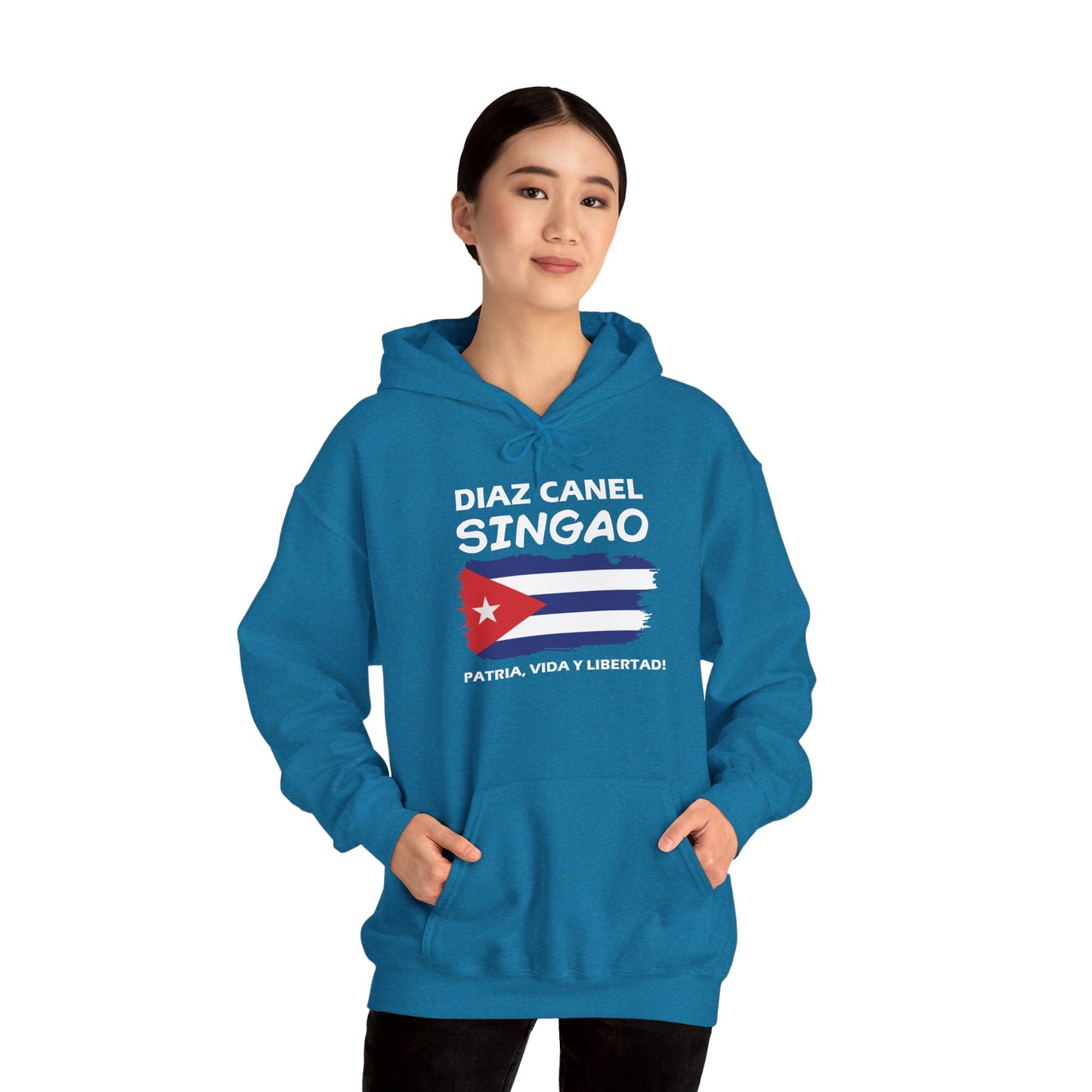 Díaz Canel Singao Patriótico Hoodie