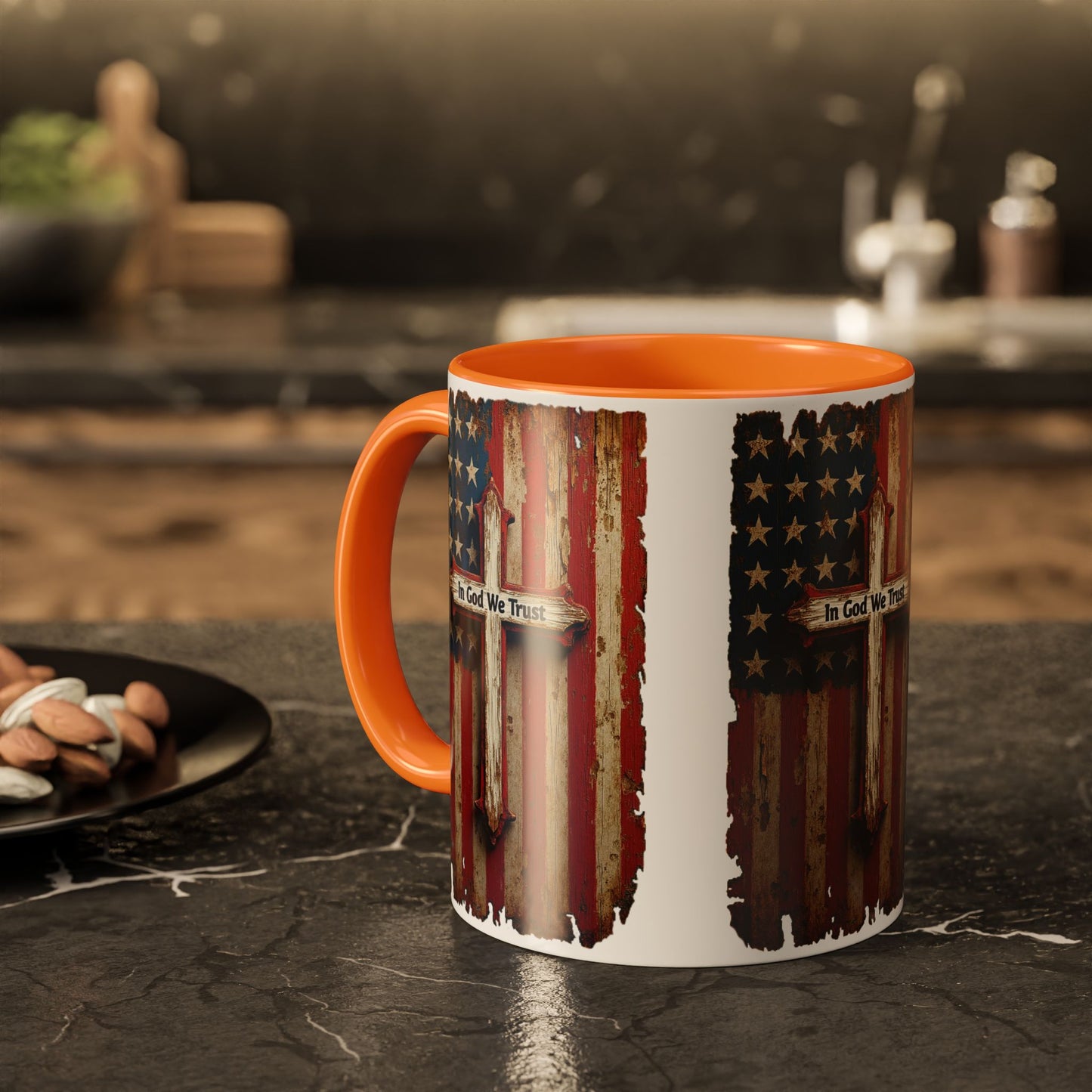 In God We Trust Patriotic Coffee Mug