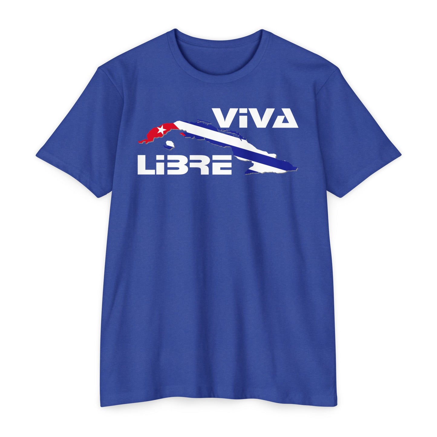 Viva Cuba Libre Patriótica Camiseta