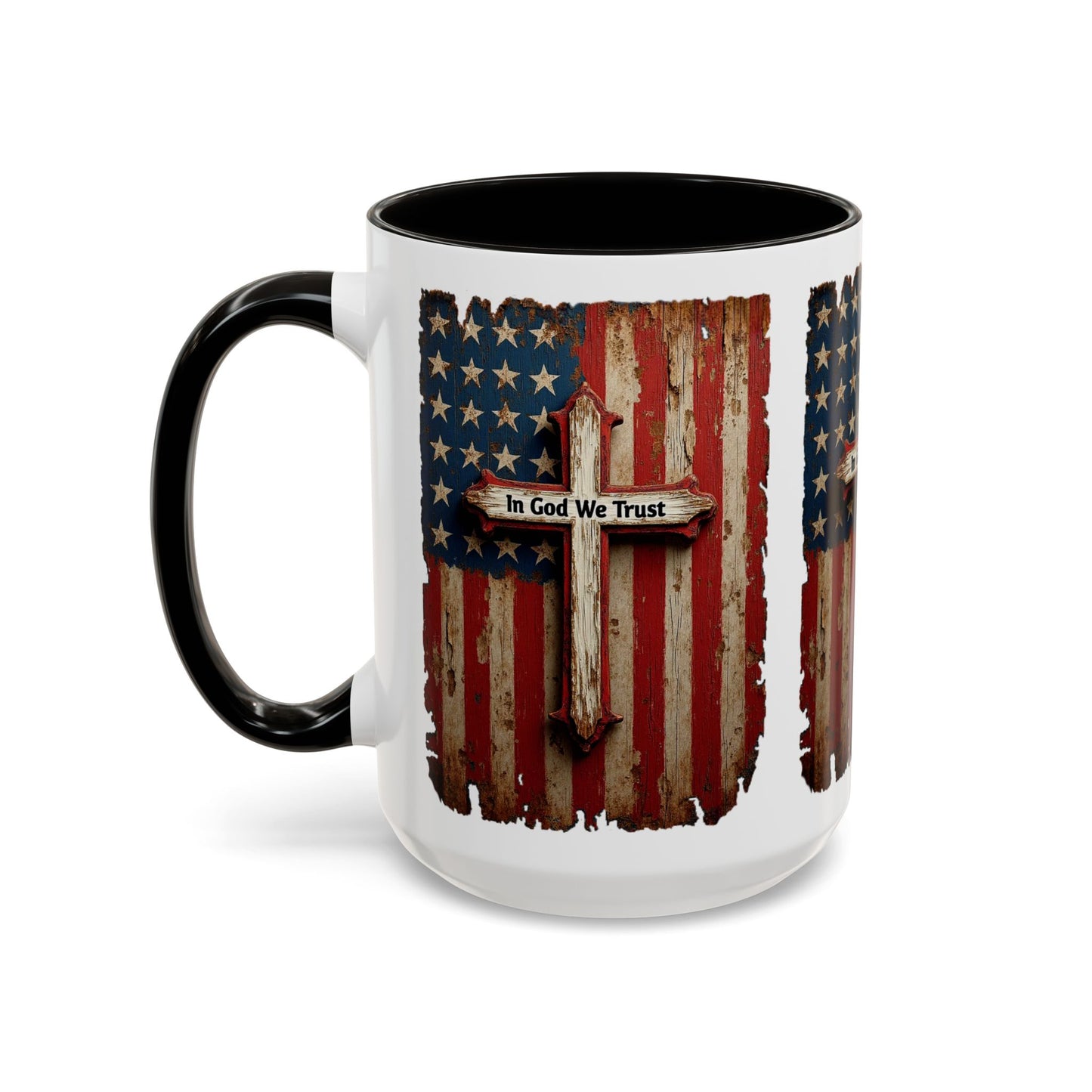 In God We Trust Patriotic Coffee Mug