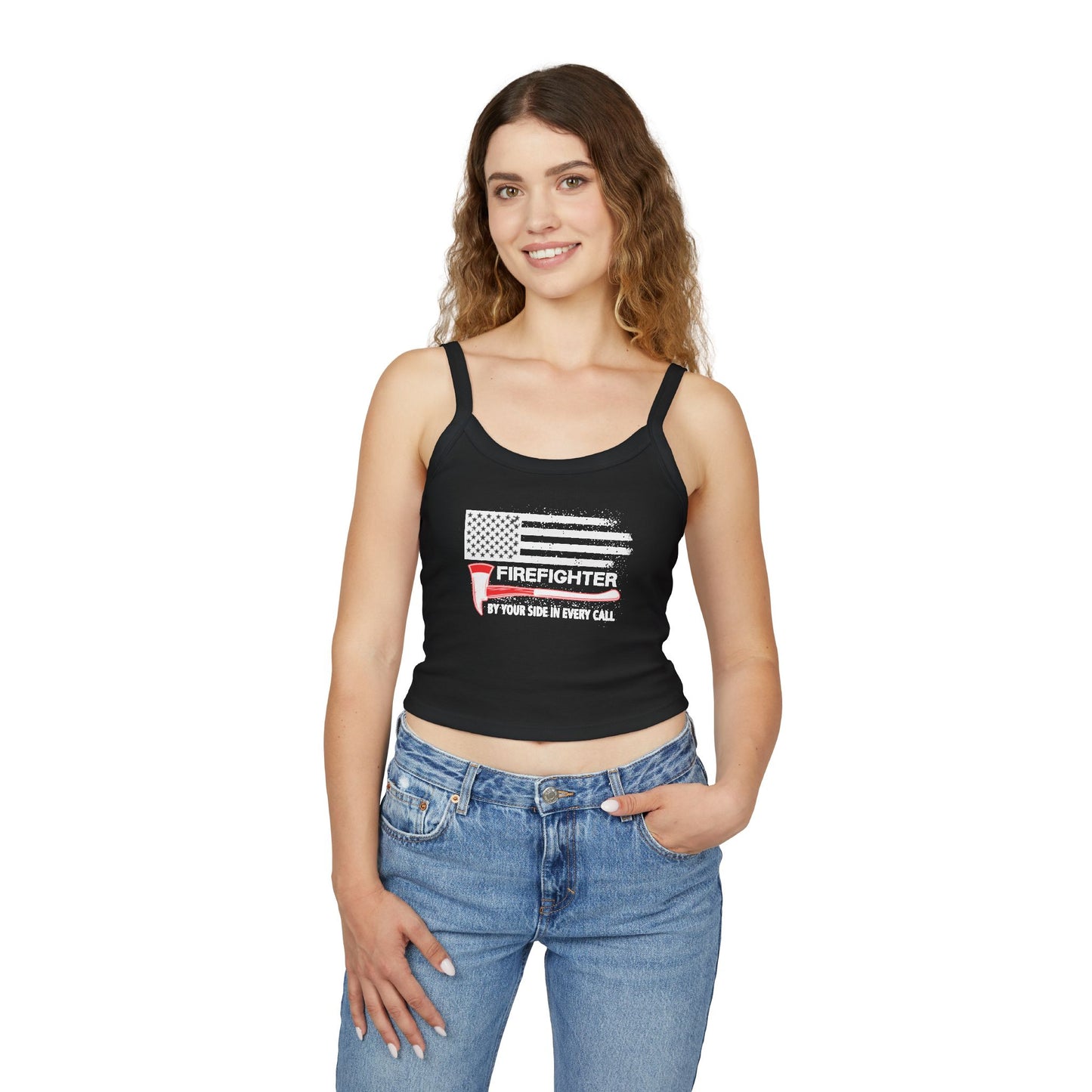 Firefighter Pride Tank Top – By Your Side in Every Call
