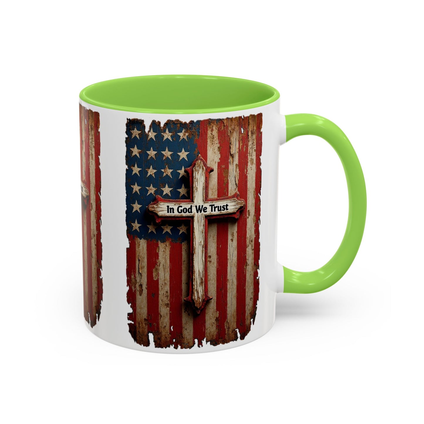 In God We Trust Patriotic Coffee Mug