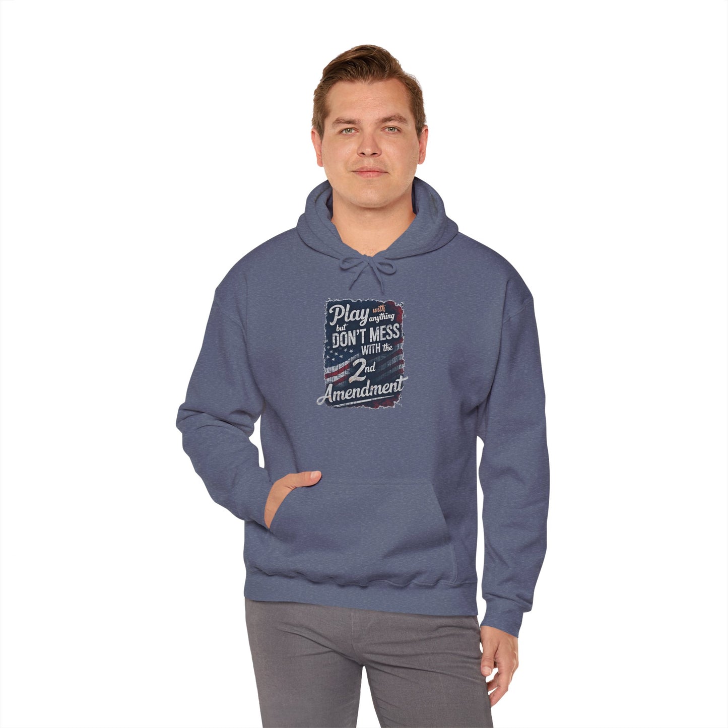 Don't Mess with the 2nd Amendment Patriotic Hoodie