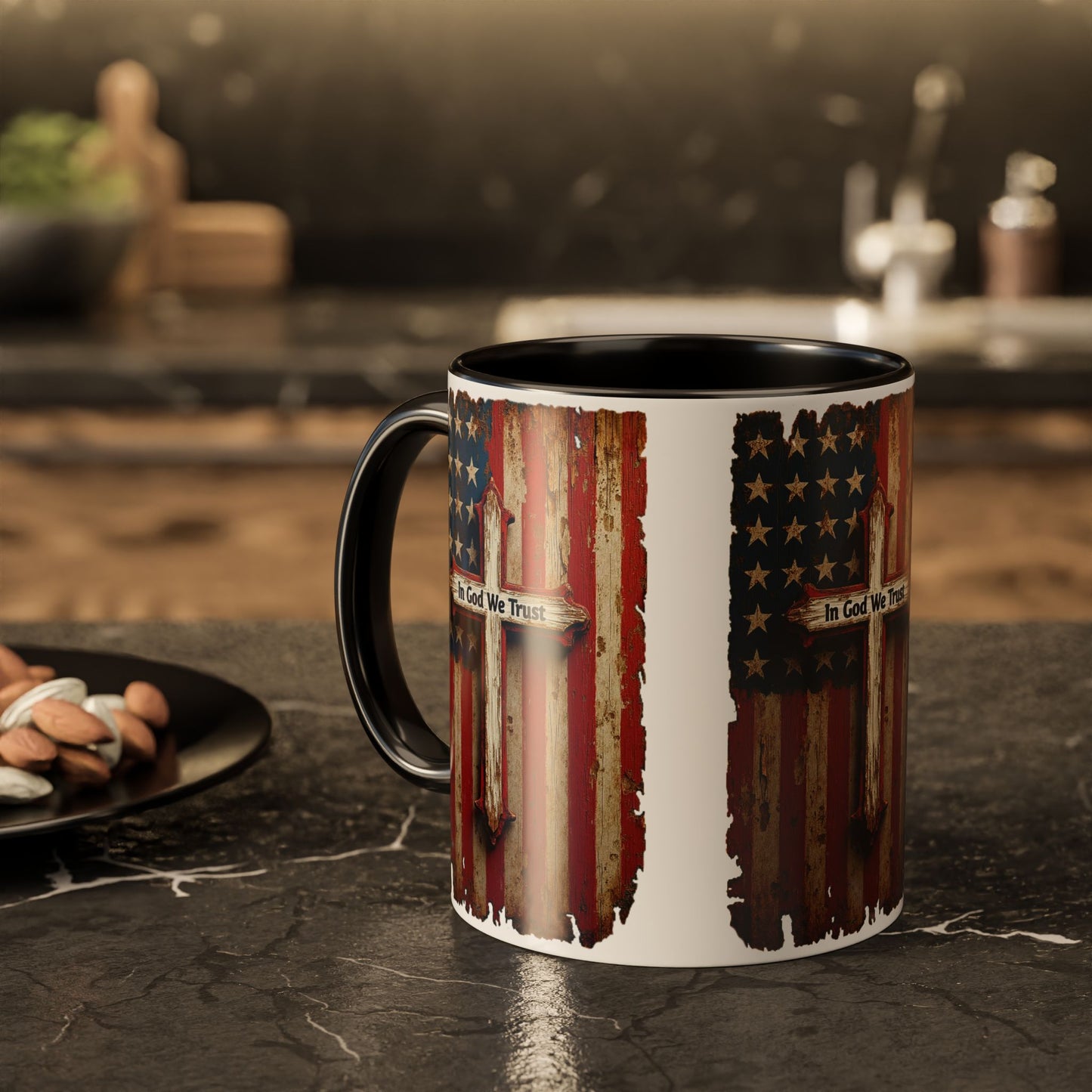 In God We Trust Patriotic Coffee Mug