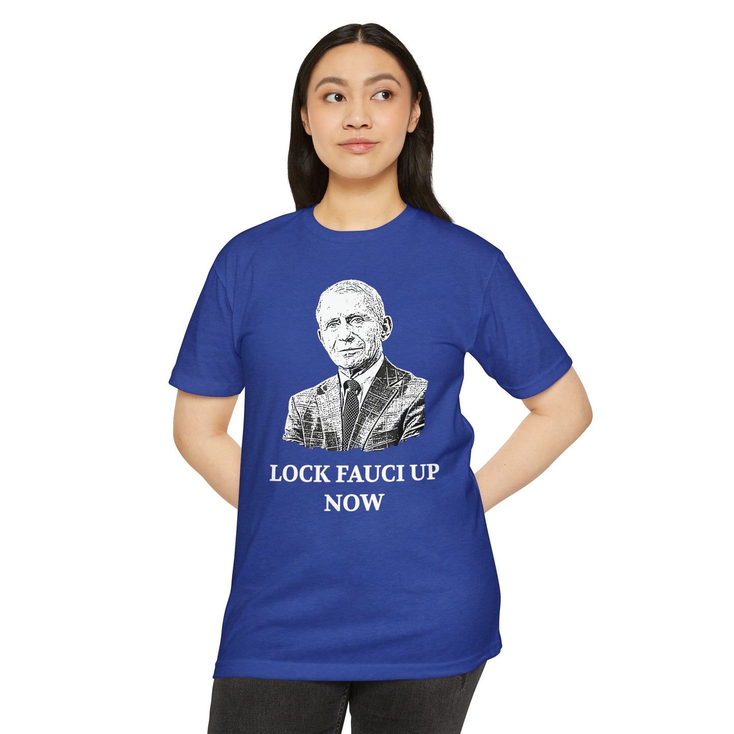 Lock Fauci Up Now Patriotic T-Shirt
