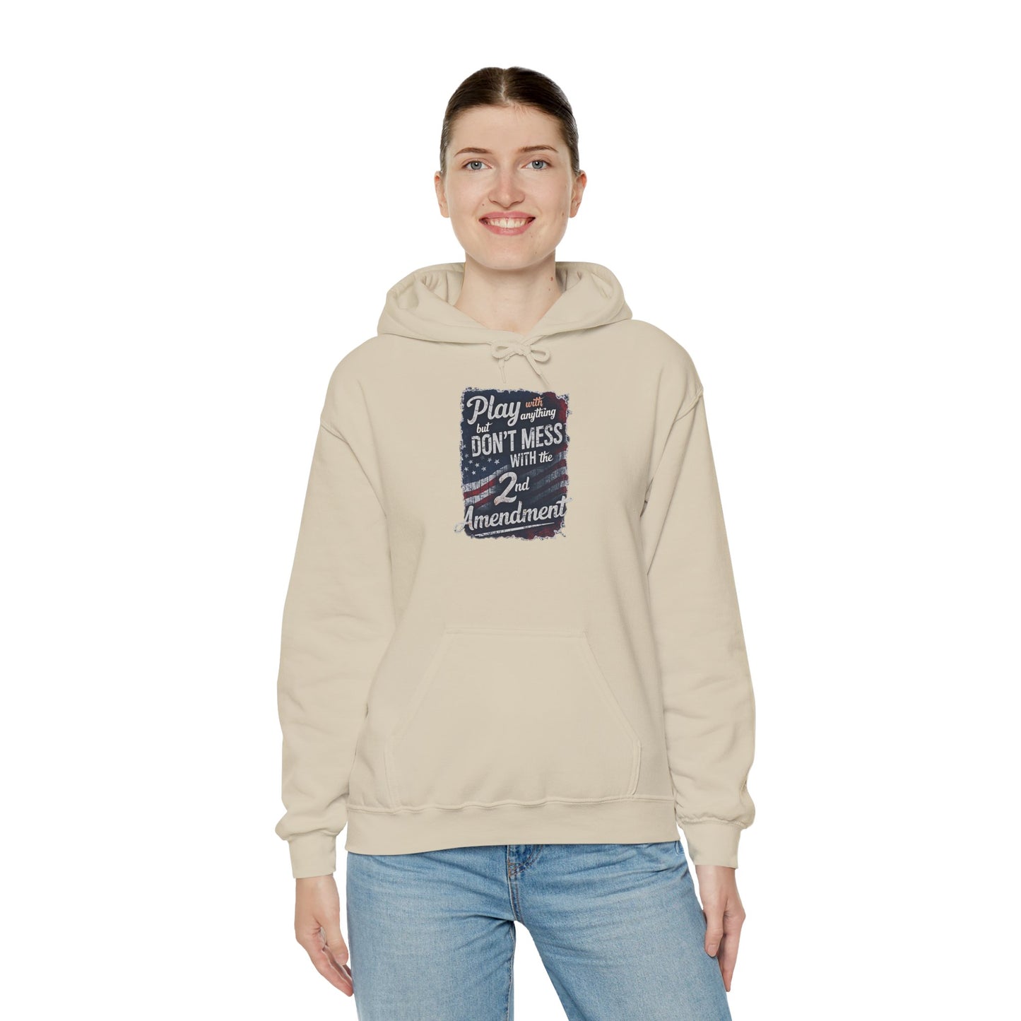 Don't Mess with the 2nd Amendment Patriotic Hoodie