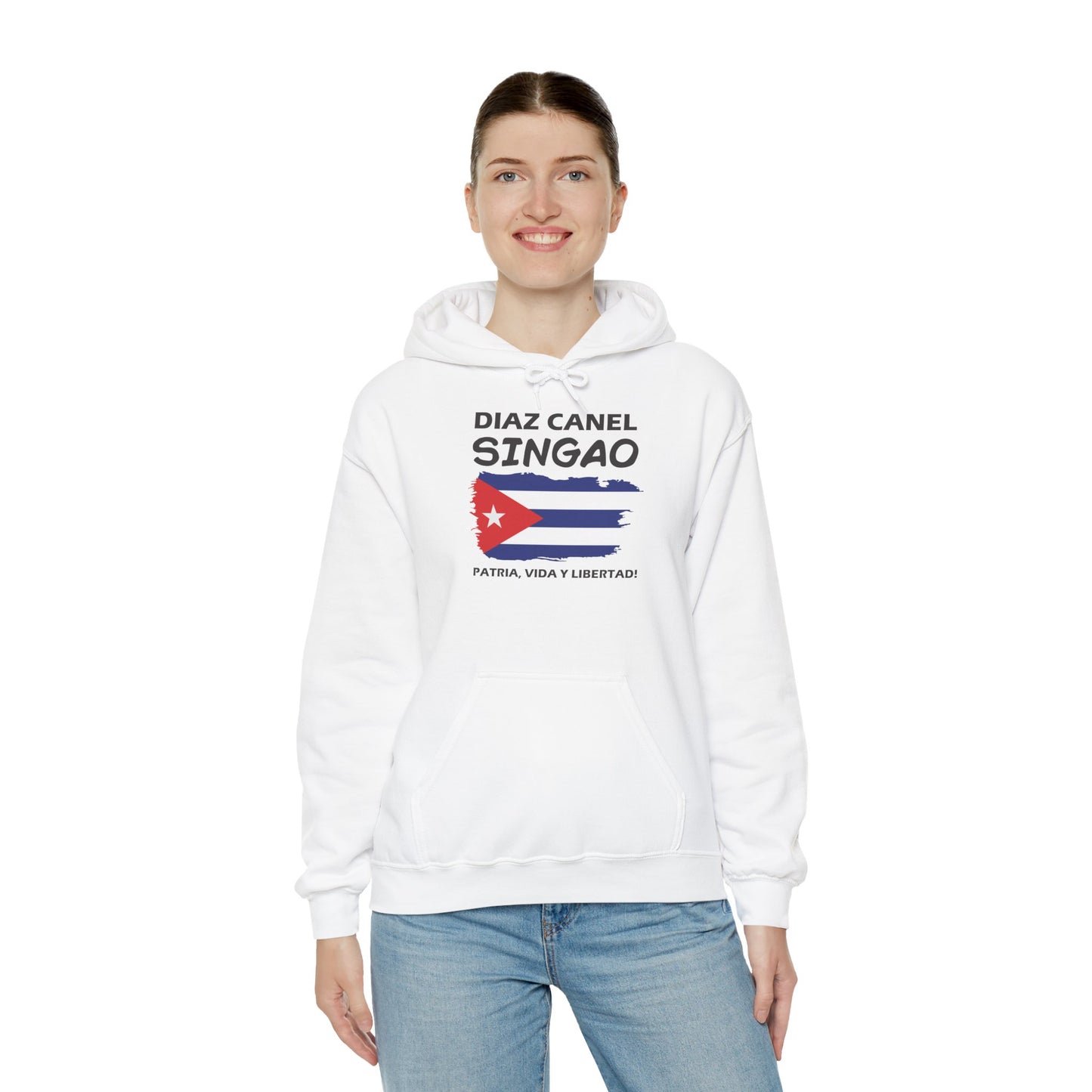 Díaz Canel Singao Patriótico Hoodie