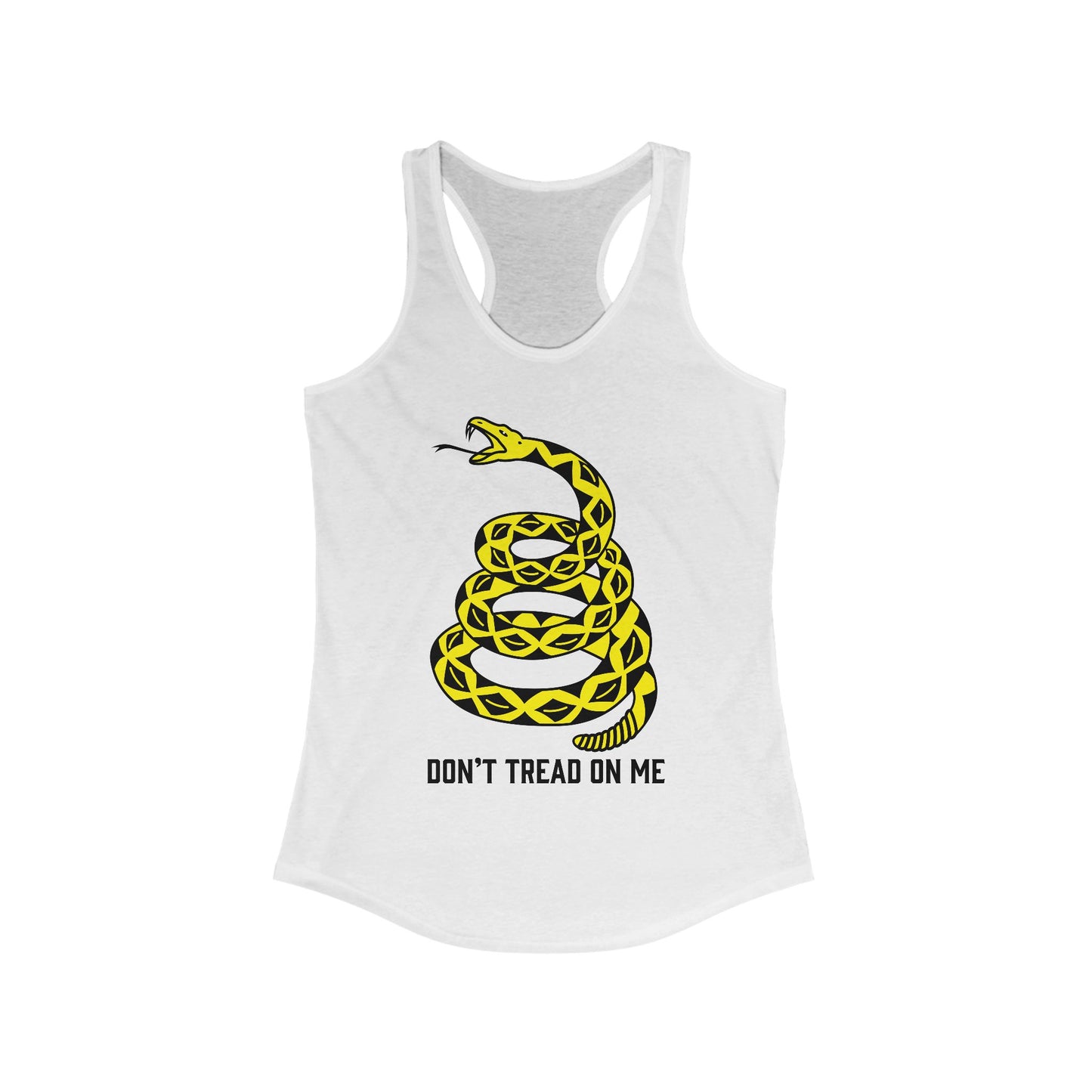 Don't Tread on Me Patriotic Racerback Tank