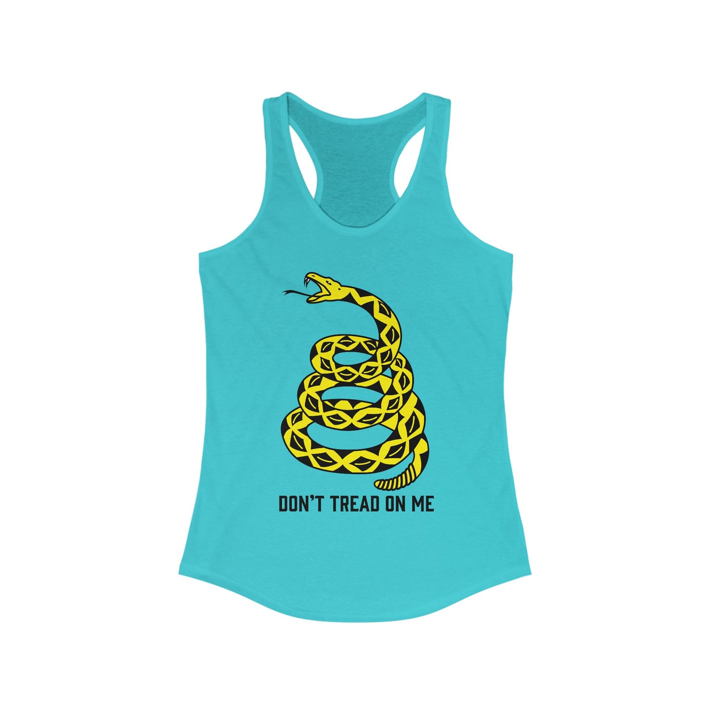 Don't Tread on Me Patriotic Racerback Tank