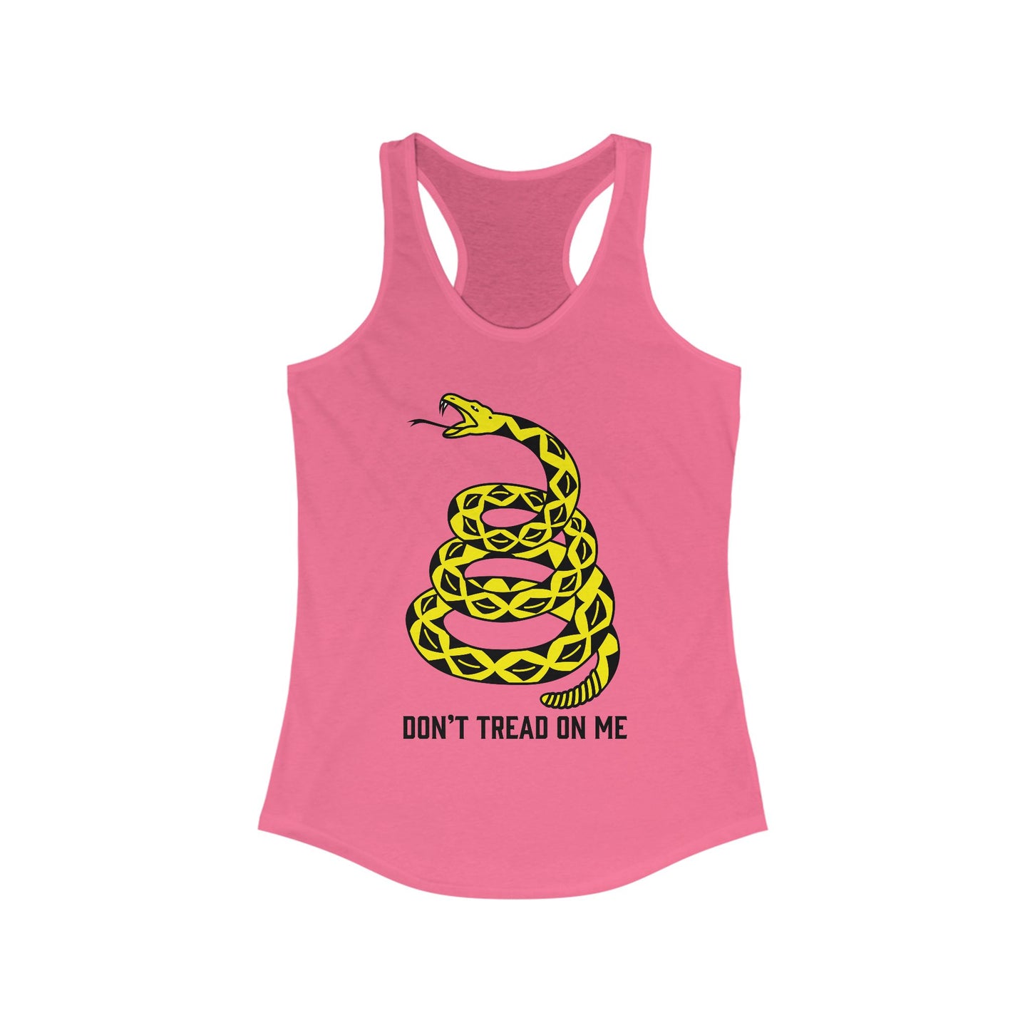 Don't Tread on Me Patriotic Racerback Tank