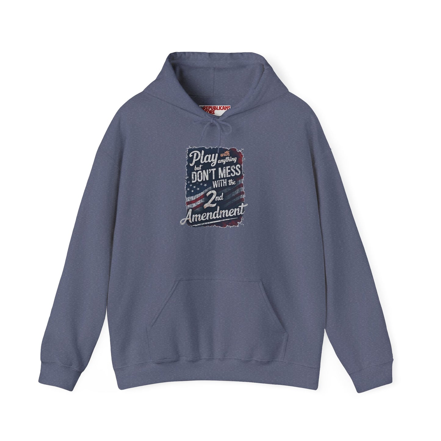 Don't Mess with the 2nd Amendment Patriotic Hoodie