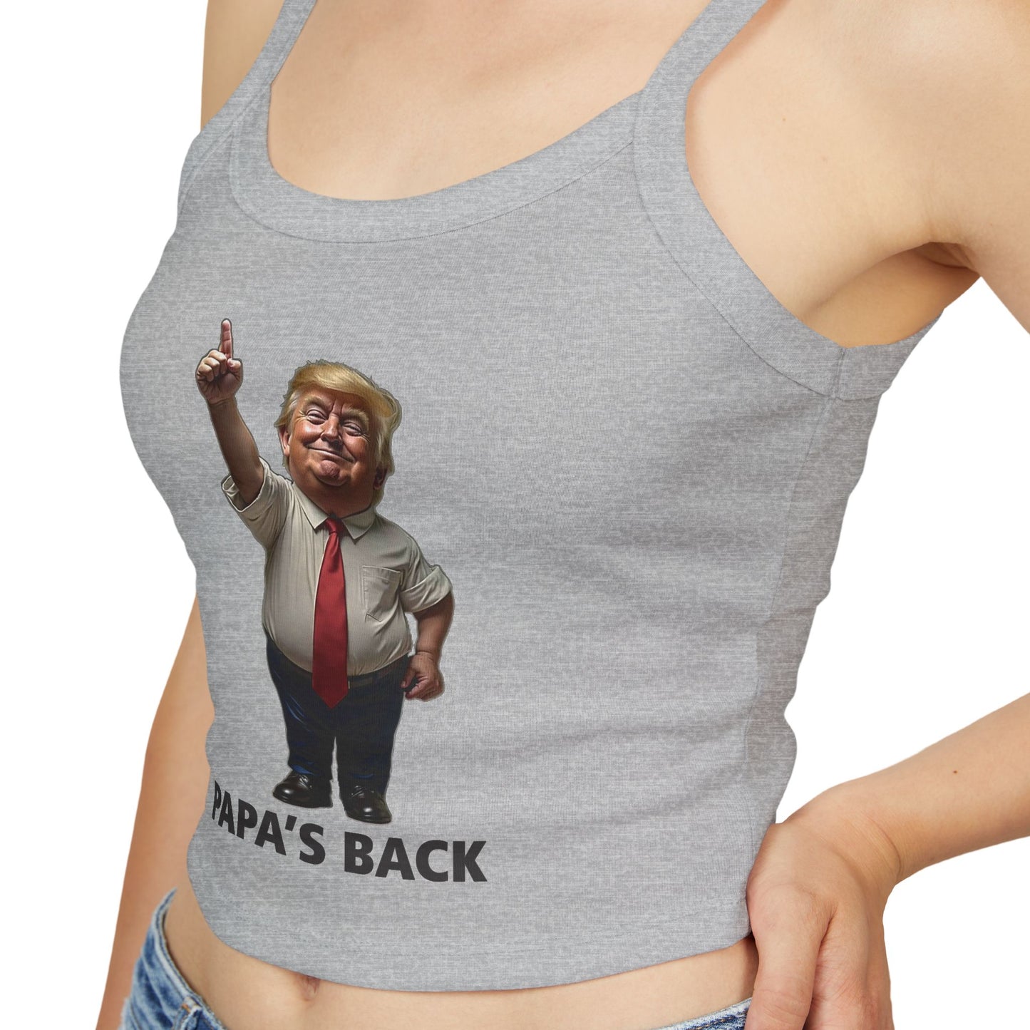 Papa's Back Patriotic Tank Top