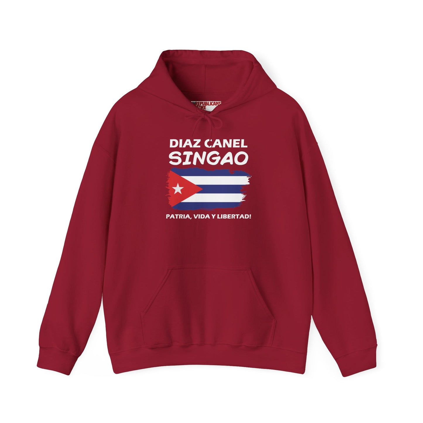 Díaz Canel Singao Patriótico Hoodie