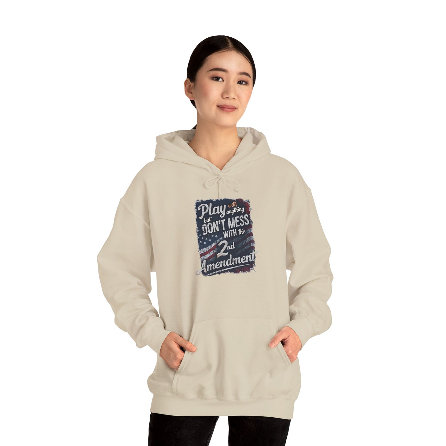 Don't Mess with the 2nd Amendment Patriotic Hoodie