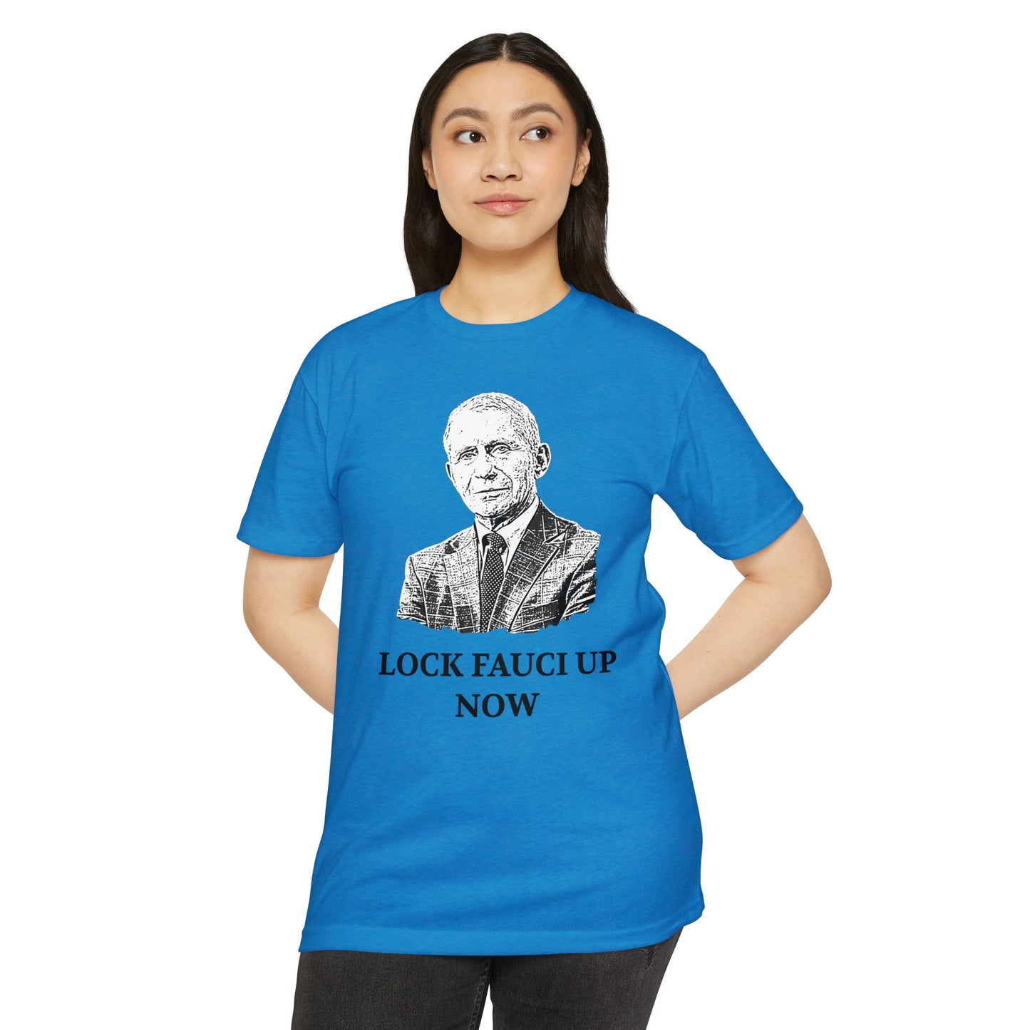 Lock Fauci Up Now Patriotic T-Shirt