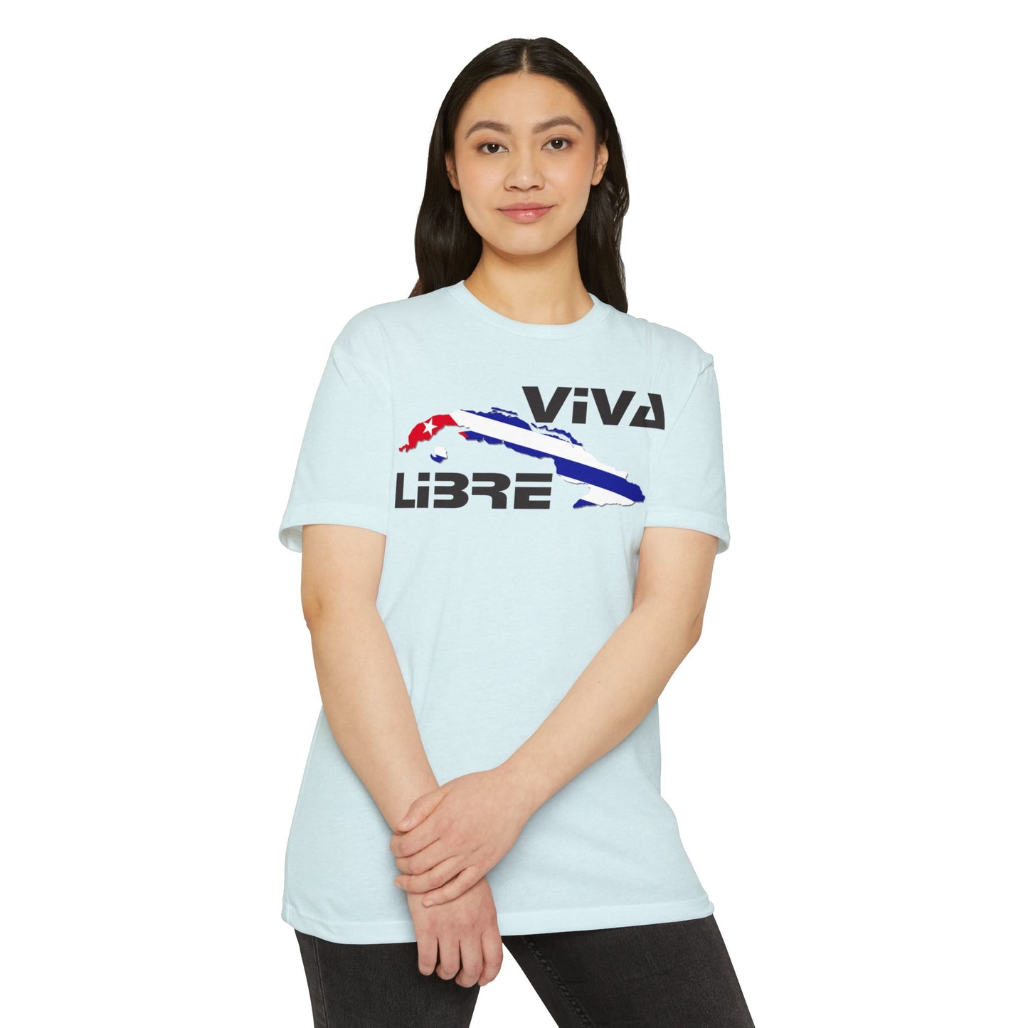 Viva Cuba Libre Patriótica Camiseta