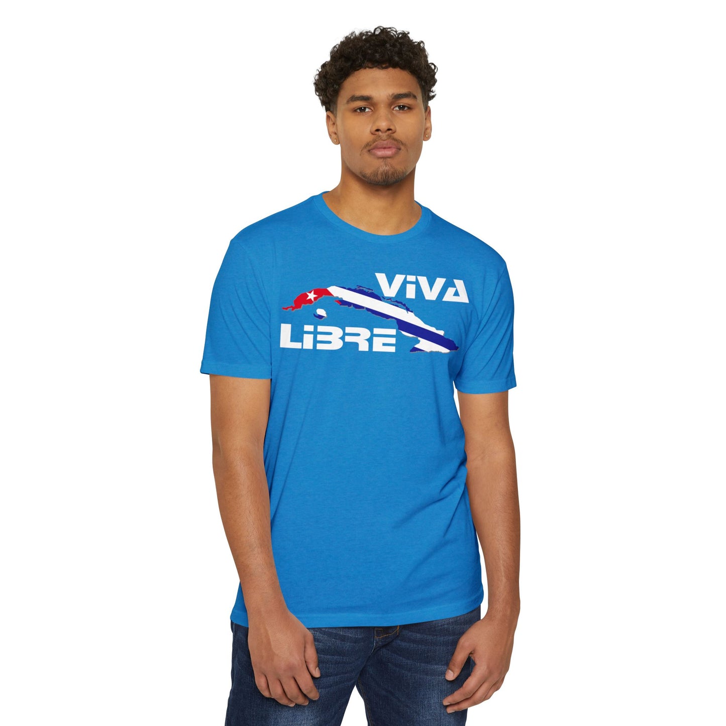 Viva Cuba Libre Patriótica Camiseta