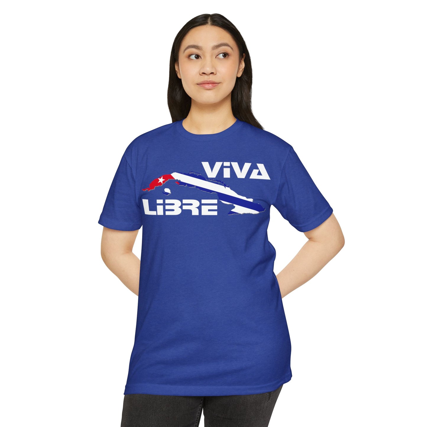 Viva Cuba Libre Patriótica Camiseta