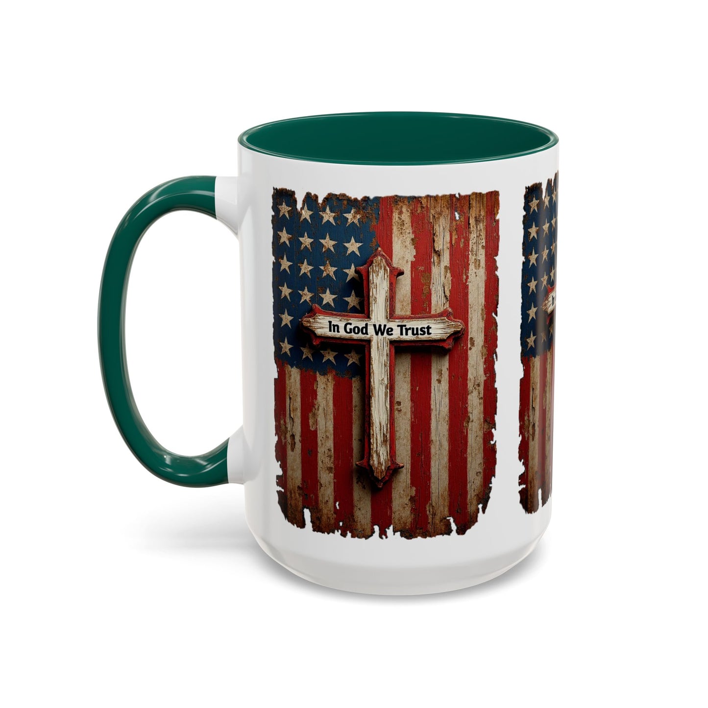 In God We Trust Patriotic Coffee Mug