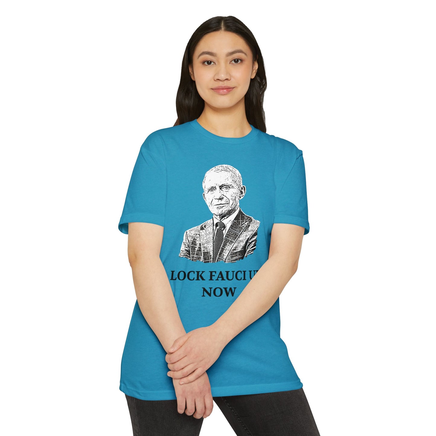 Lock Fauci Up Now Patriotic T-Shirt