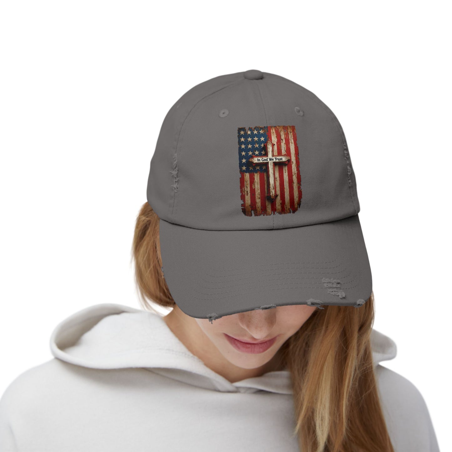 In God We Trust Patriotic Printed Hat