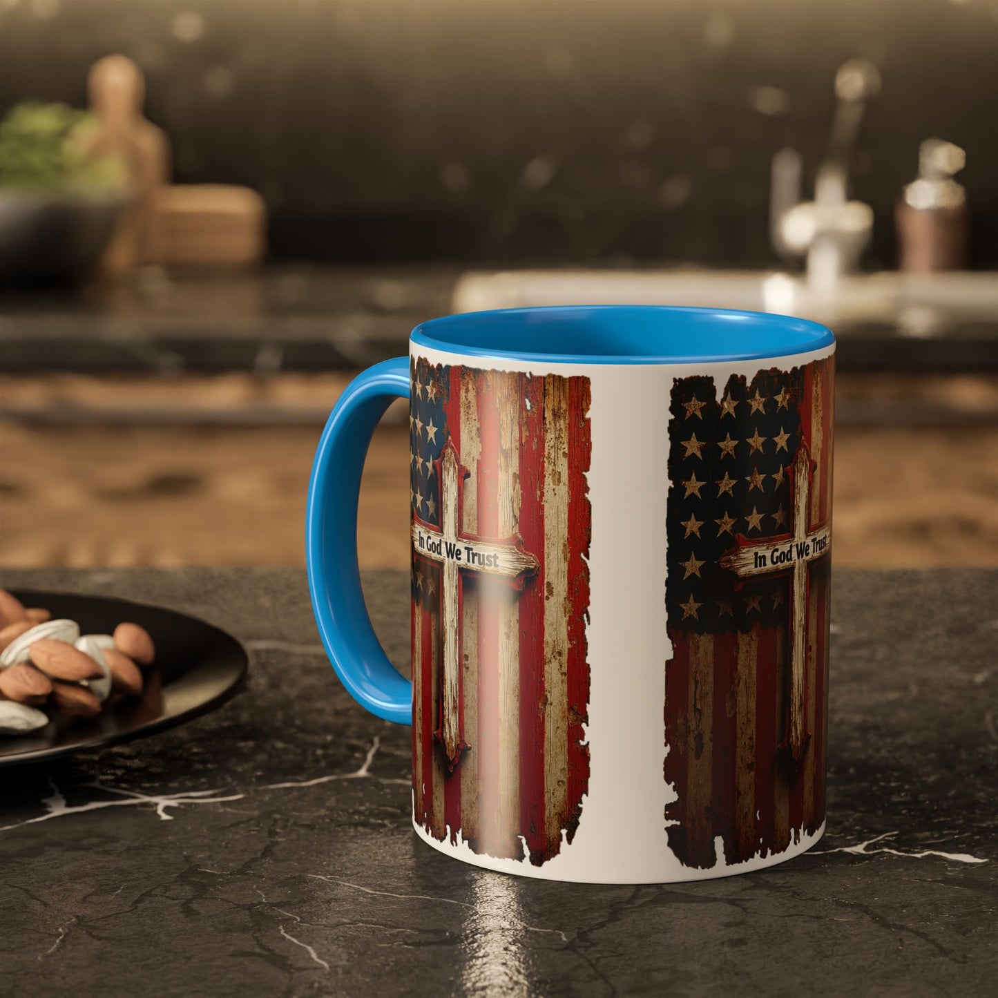 In God We Trust Patriotic Coffee Mug