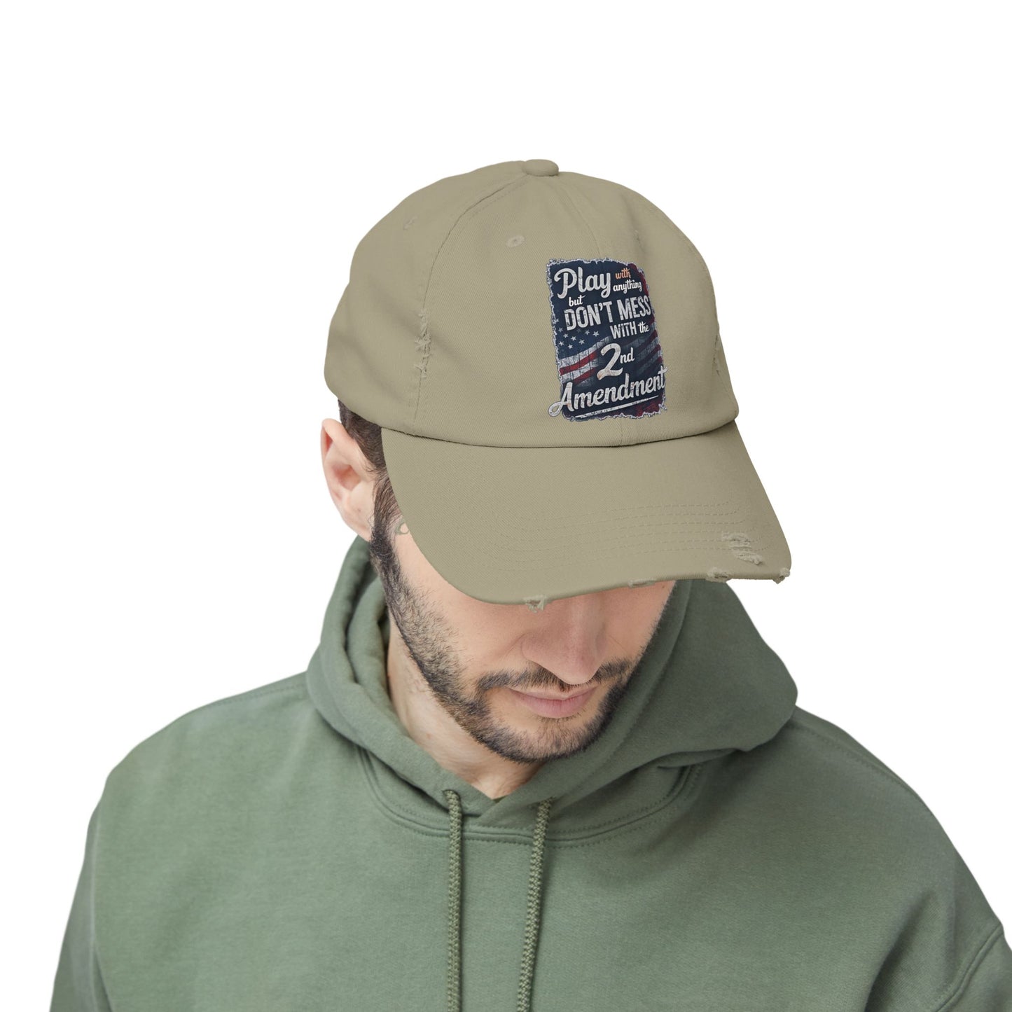 Don't Mess with the 2nd Amendment Patriotic Printed Hat