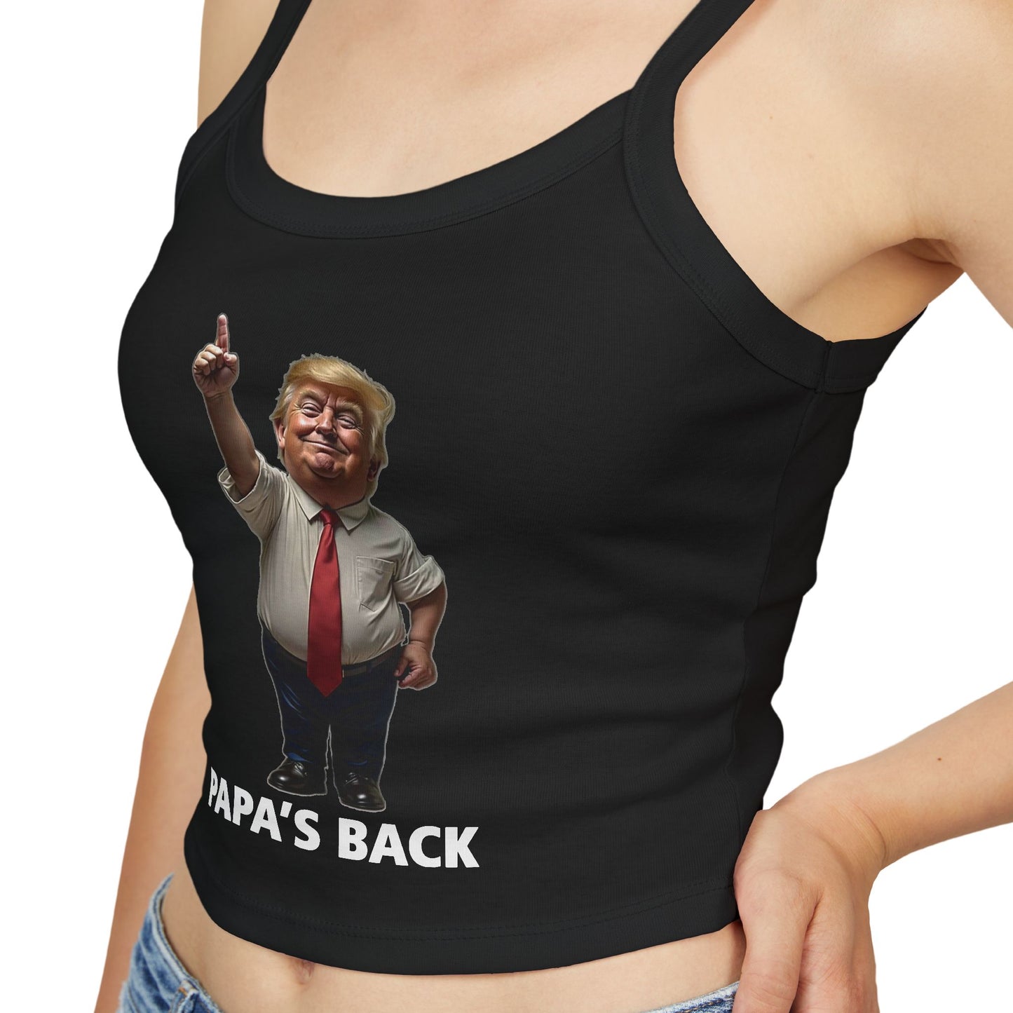Papa's Back Patriotic Tank Top