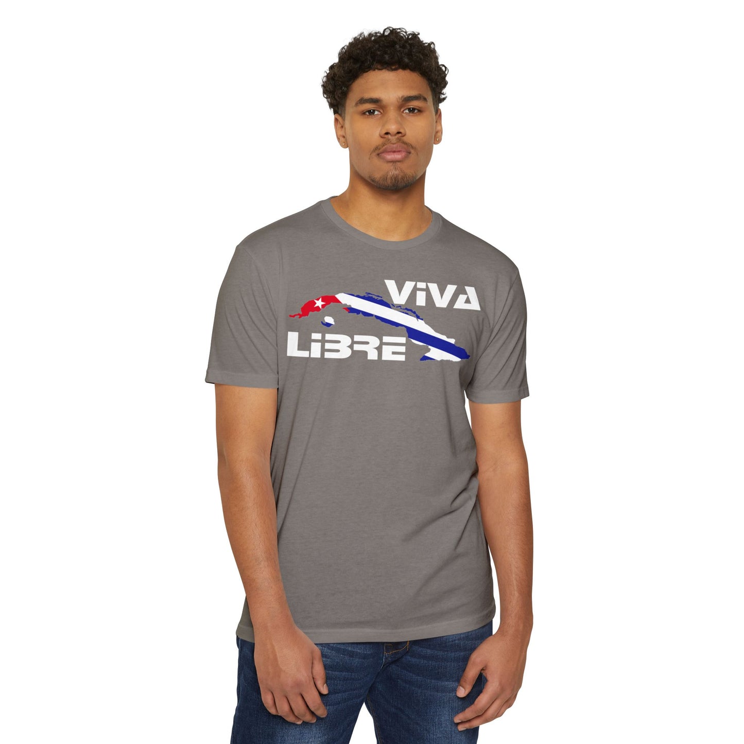 Viva Cuba Libre Patriótica Camiseta