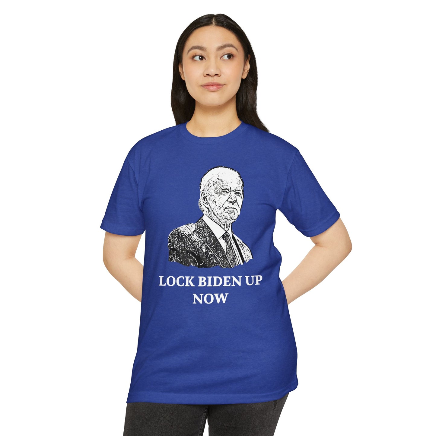Lock Biden Up Now Patriotic T-Shirt