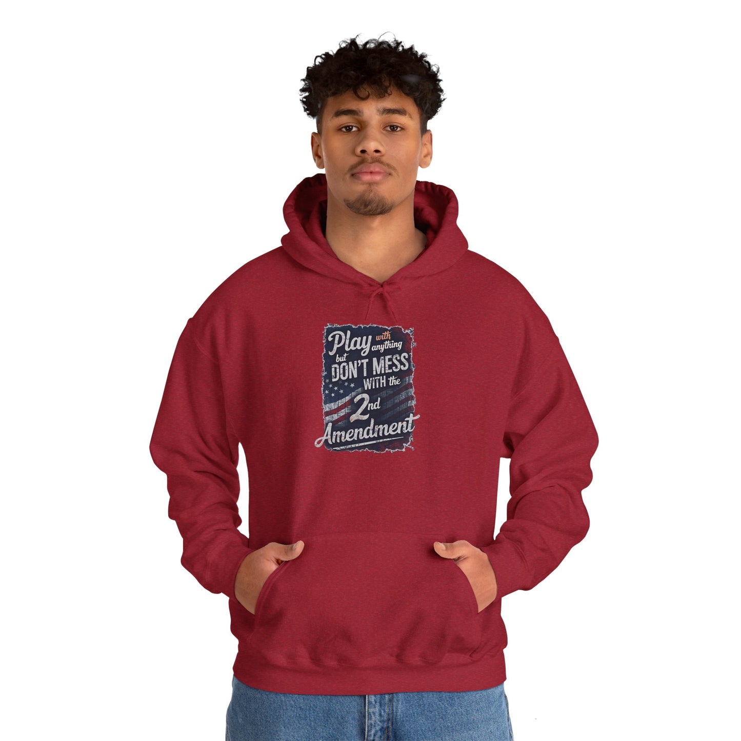 Don't Mess with the 2nd Amendment Patriotic Hoodie