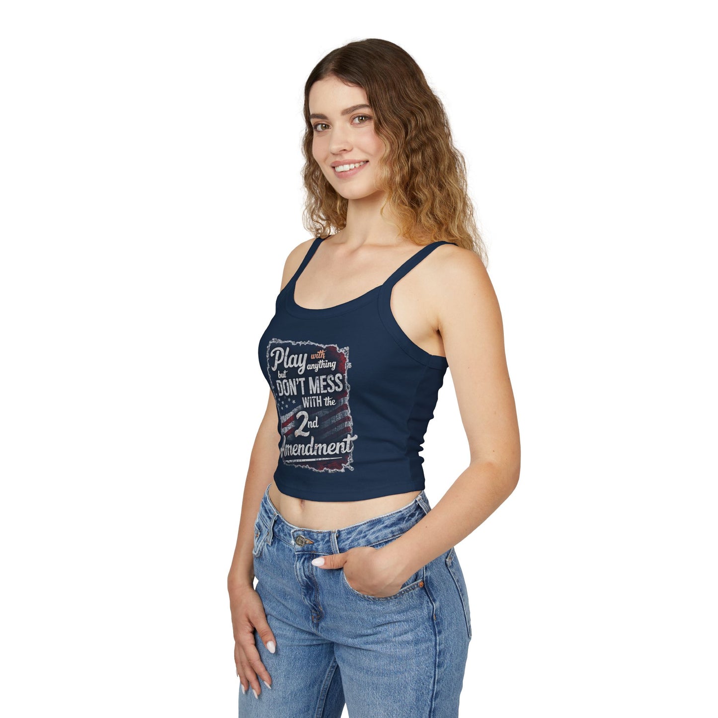 Don't Mess with the 2nd Amendment Patriotic Tank Top