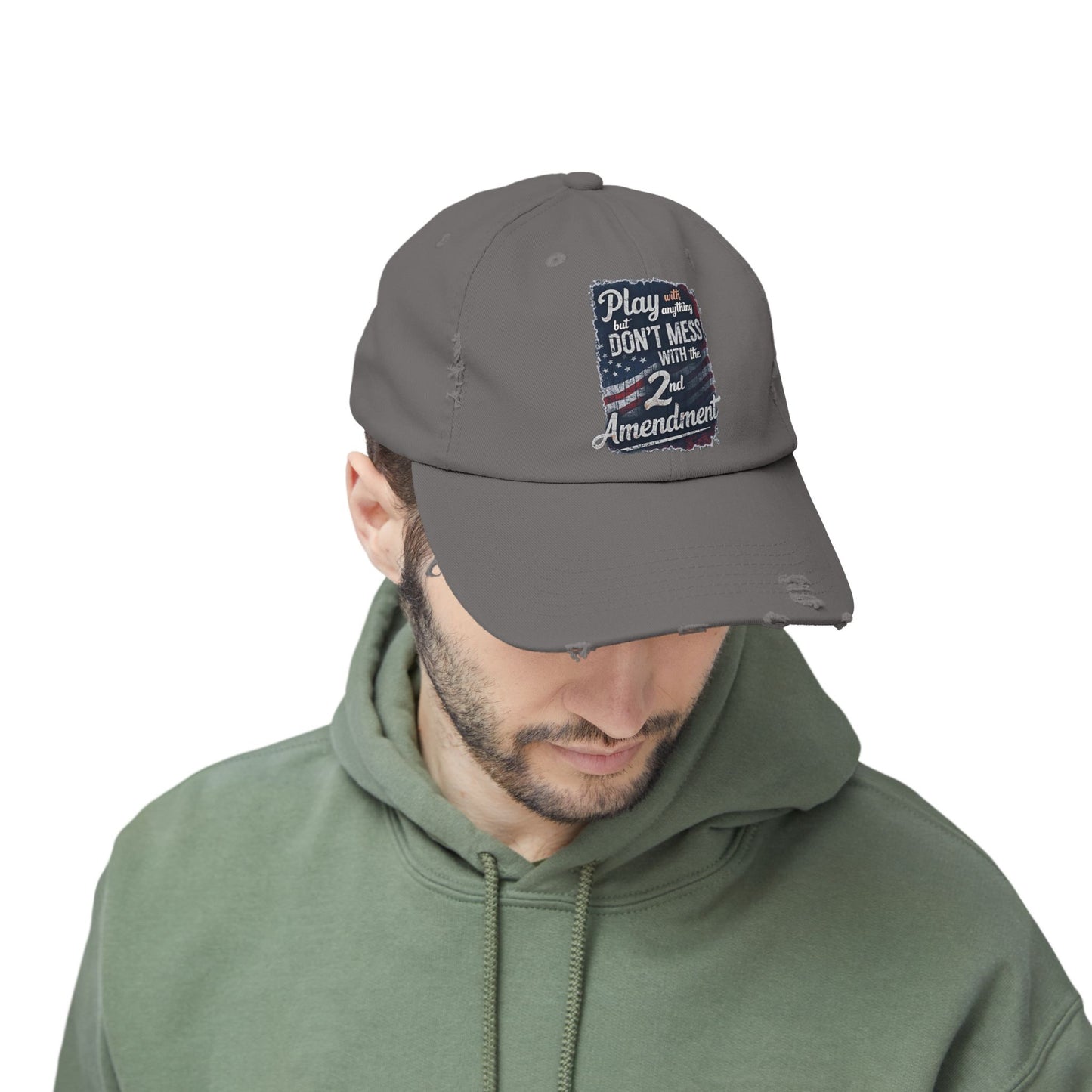 Don't Mess with the 2nd Amendment Patriotic Printed Hat