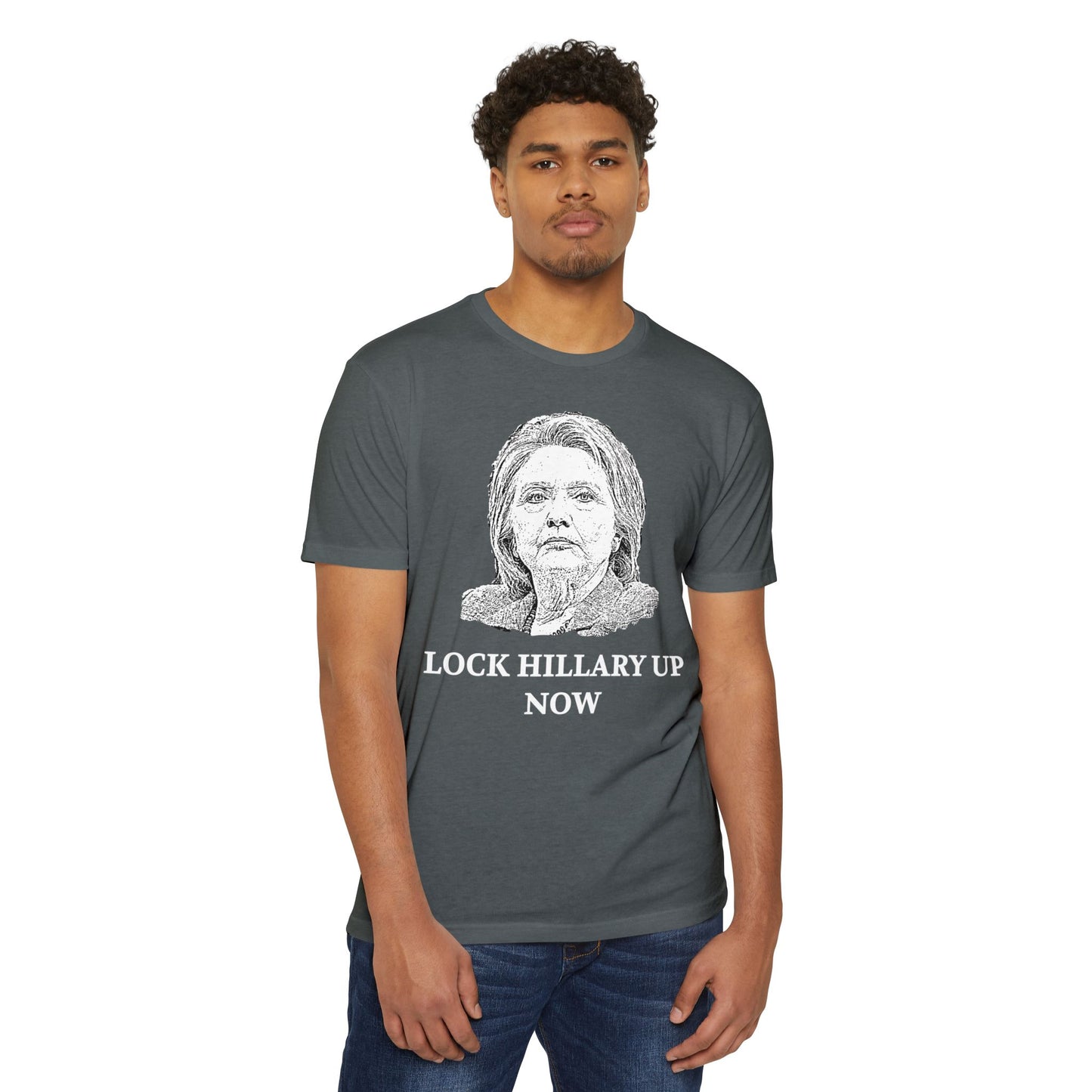 Lock Hillary Up Now Patriotic T-Shirt