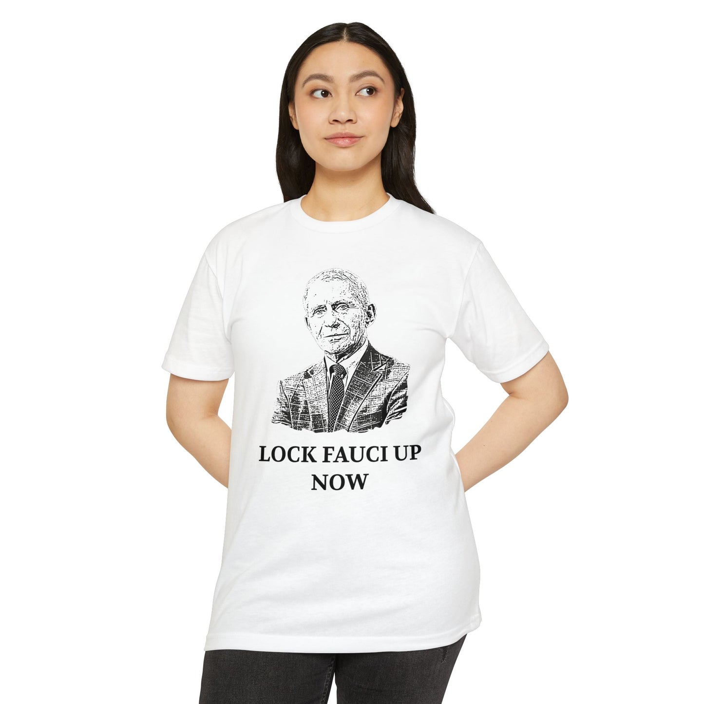 Lock Fauci Up Now Patriotic T-Shirt
