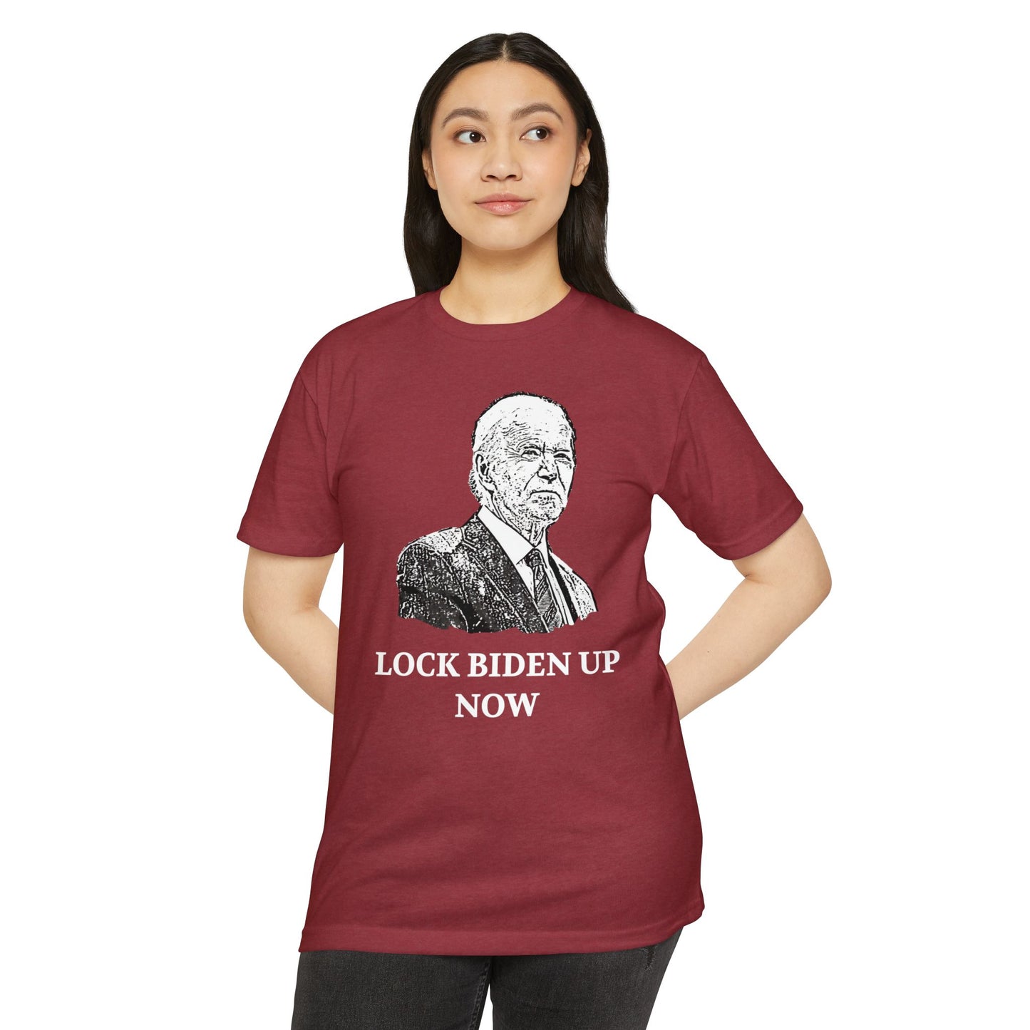 Lock Biden Up Now Patriotic T-Shirt